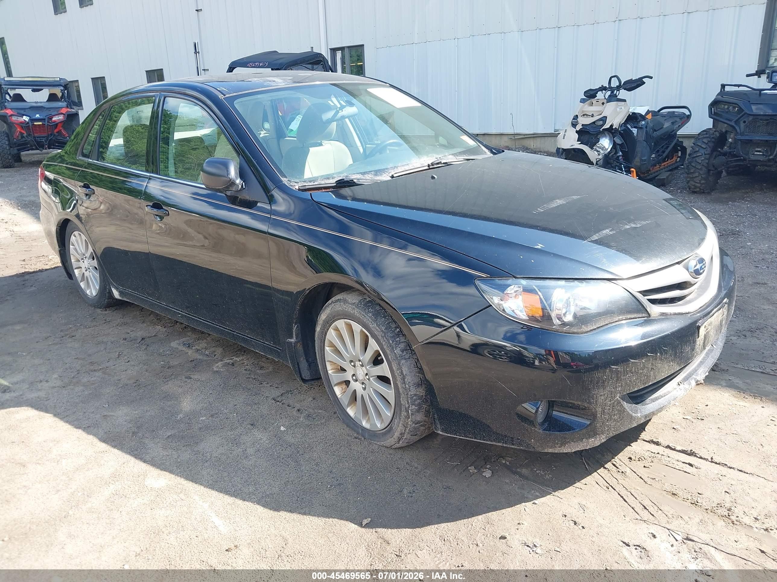 2011 Subaru Impreza 2.5i Premium Black vin: JF1GE6B61BH511781