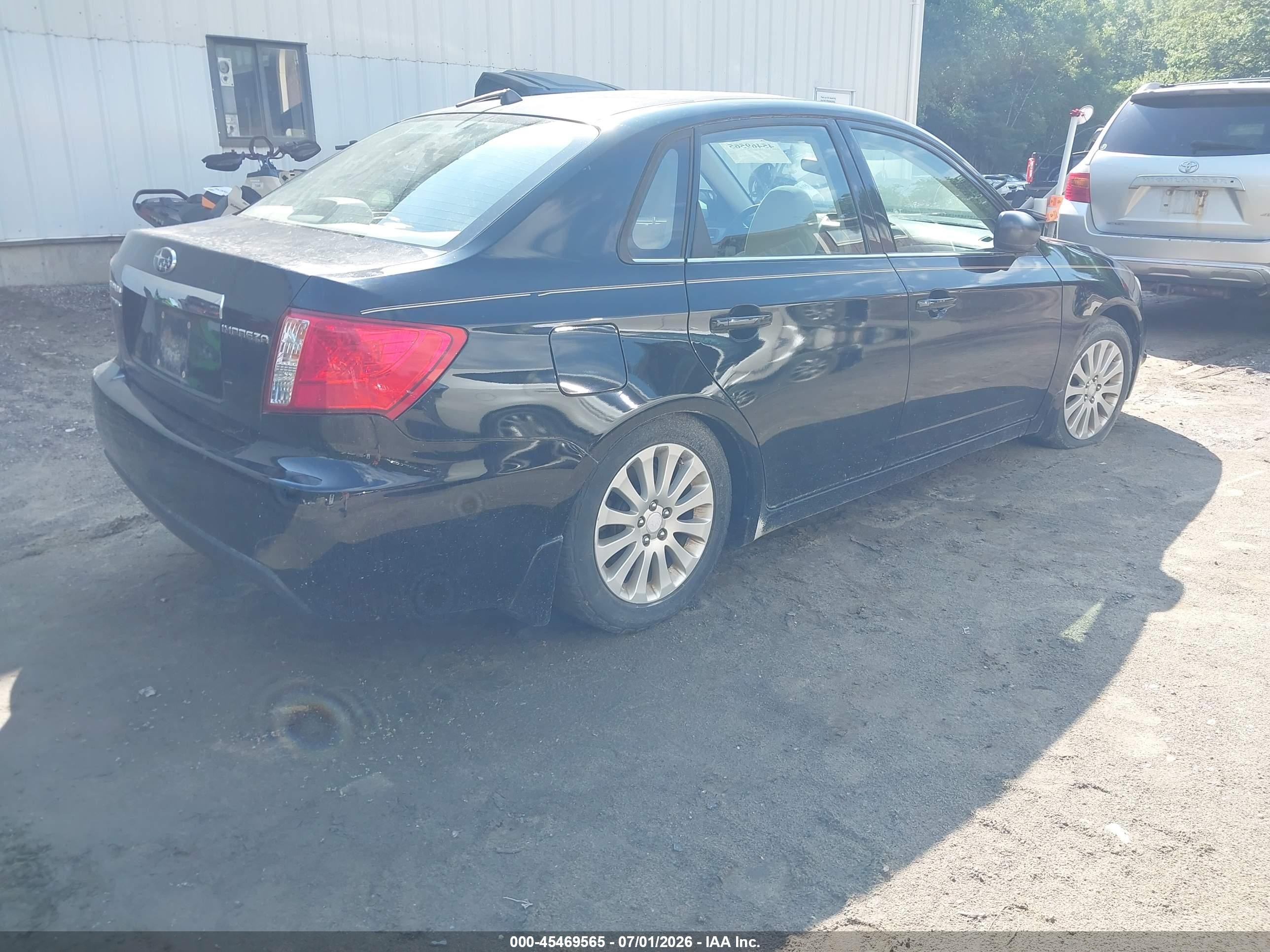 2011 Subaru Impreza 2.5i Premium Black vin: JF1GE6B61BH511781