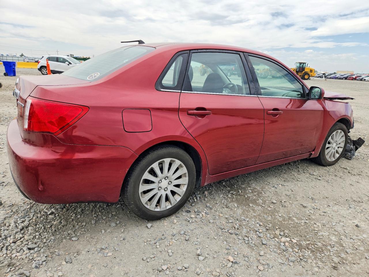 2010 Subaru Impreza 2.5i Premium Red vin: JF1GE6B62AH517569