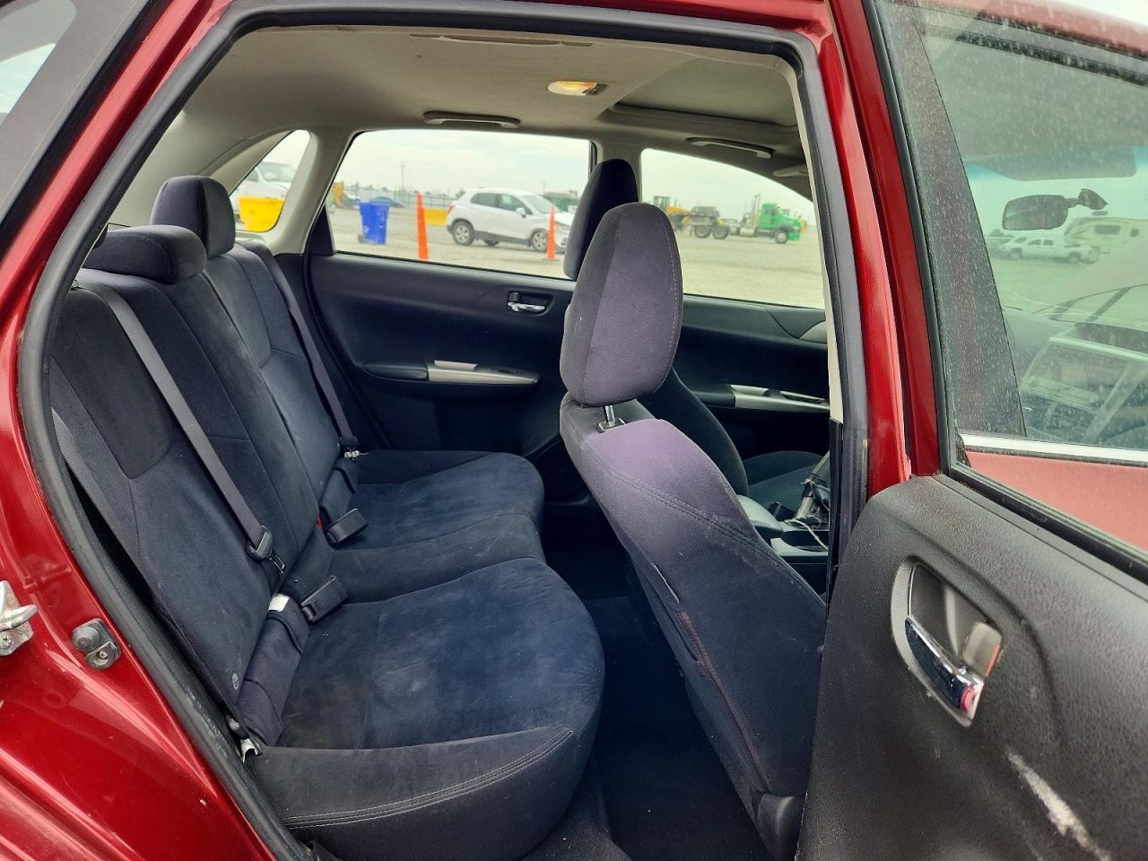 2010 Subaru Impreza 2.5i Premium Red vin: JF1GE6B62AH517569