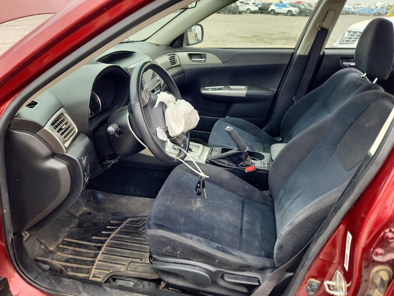 2010 Subaru Impreza 2.5i Premium Red vin: JF1GE6B62AH517569