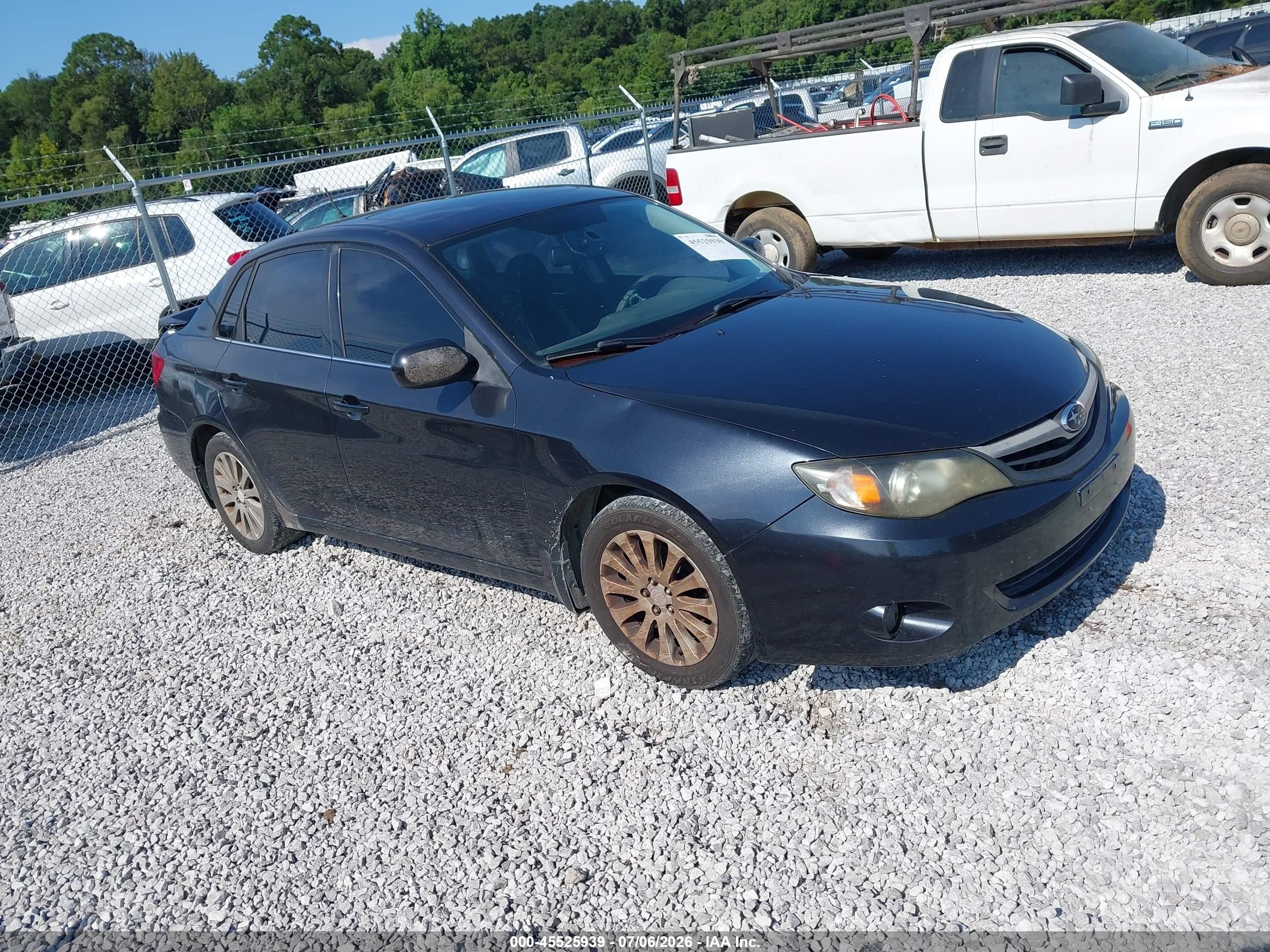 2010 Subaru Impreza 2.5i Premium Gray vin: JF1GE6B63AG507607