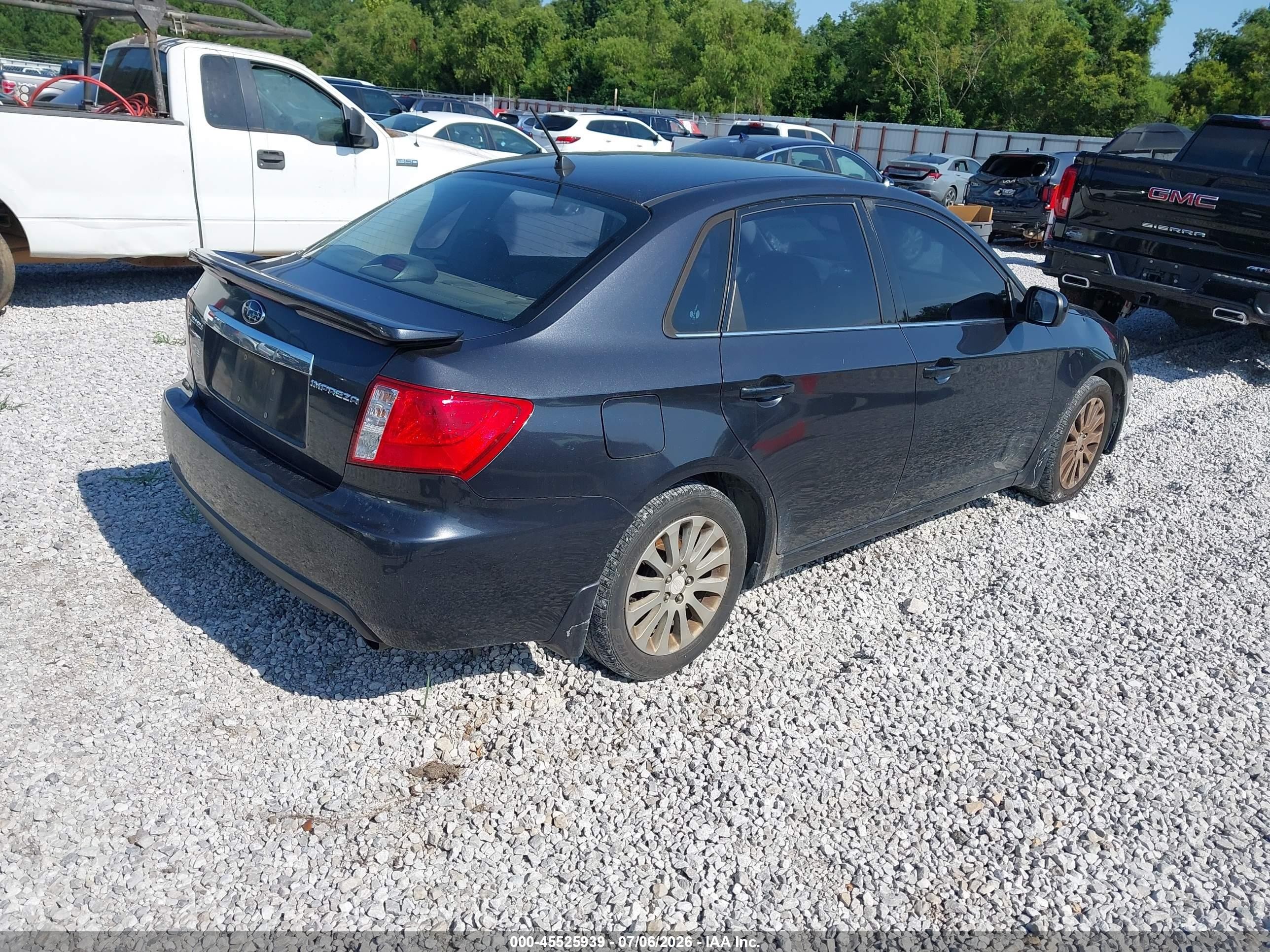 2010 Subaru Impreza 2.5i Premium Gray vin: JF1GE6B63AG507607