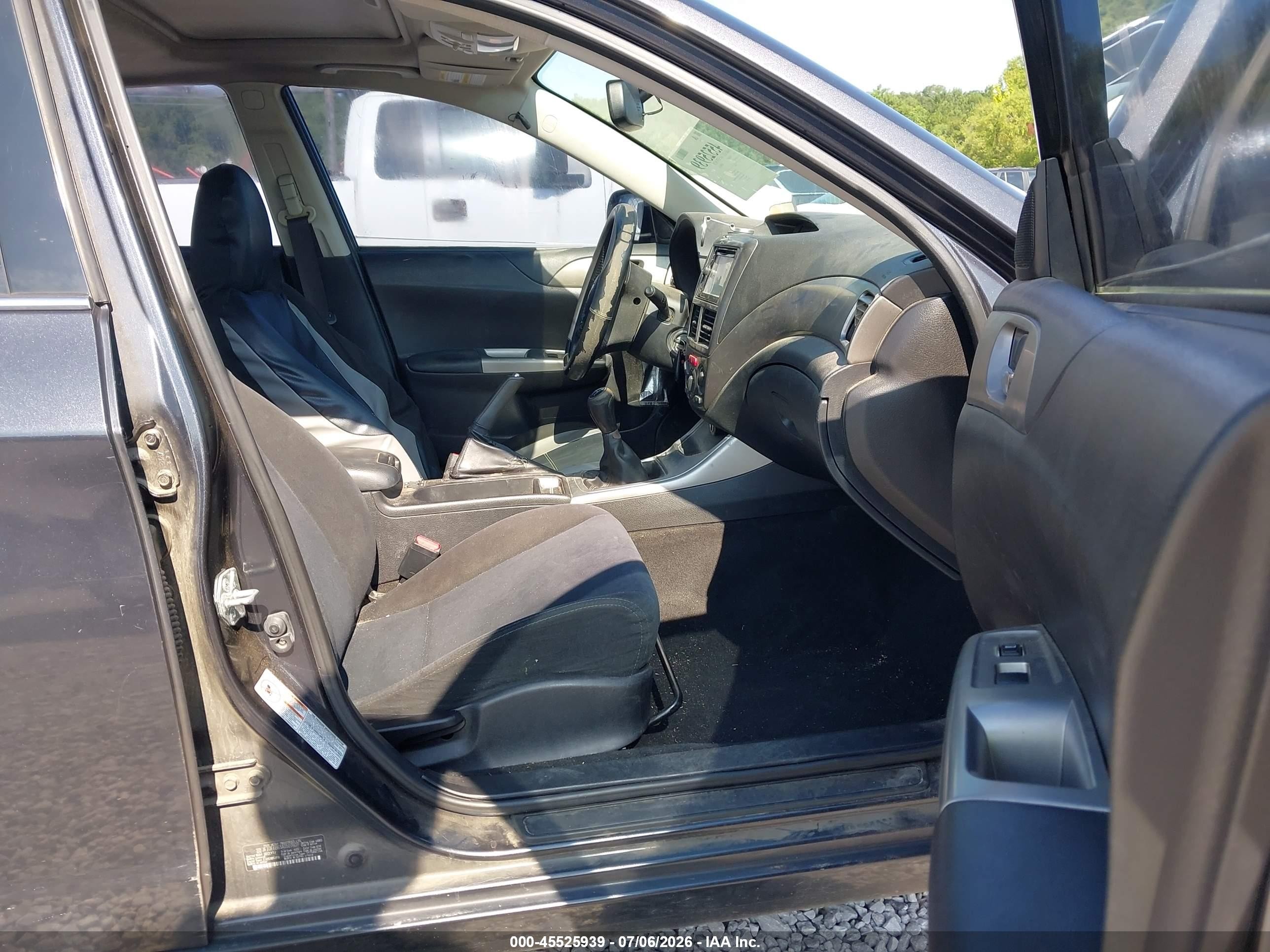 2010 Subaru Impreza 2.5i Premium Gray vin: JF1GE6B63AG507607