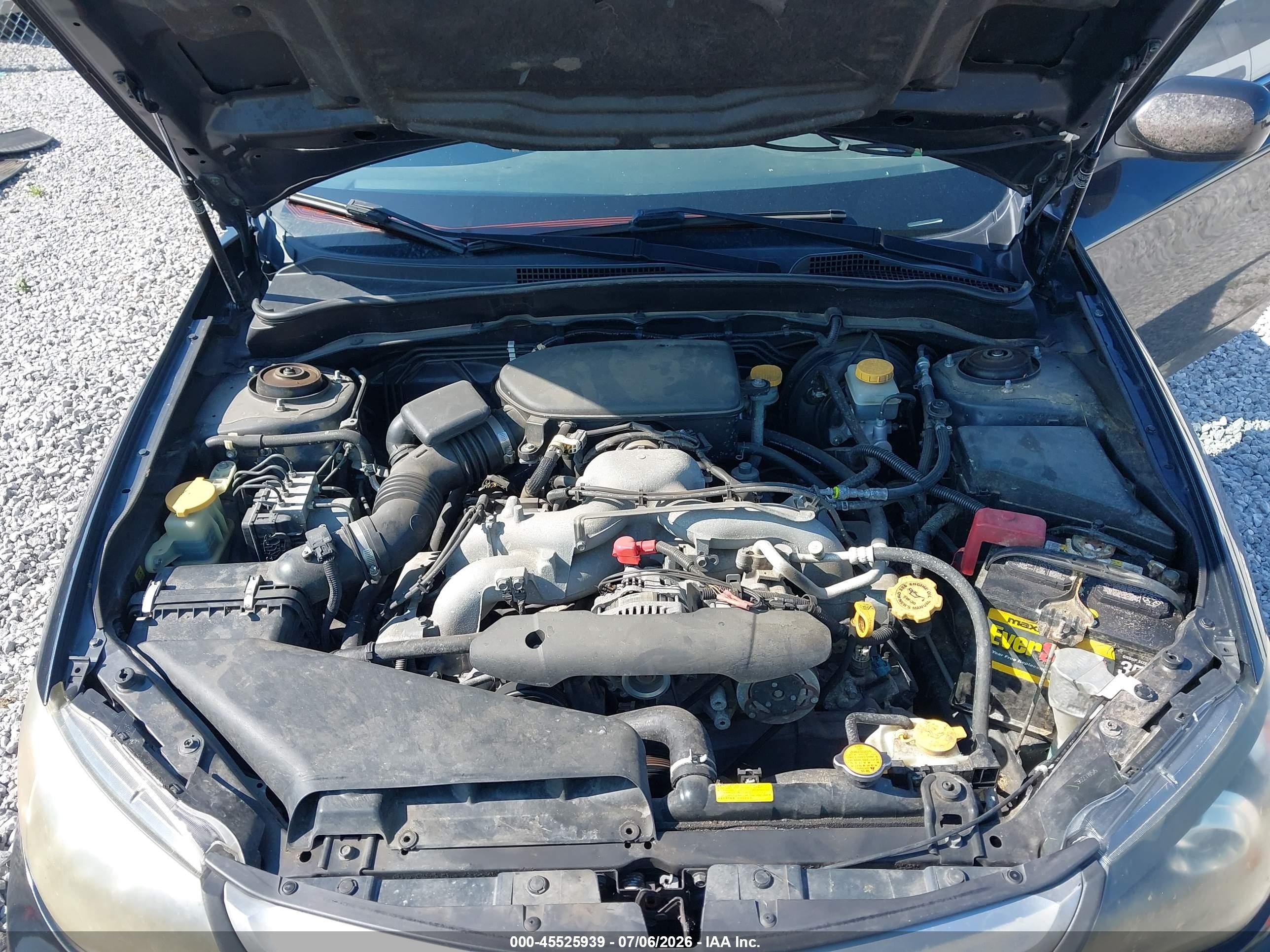 2010 Subaru Impreza 2.5i Premium Gray vin: JF1GE6B63AG507607