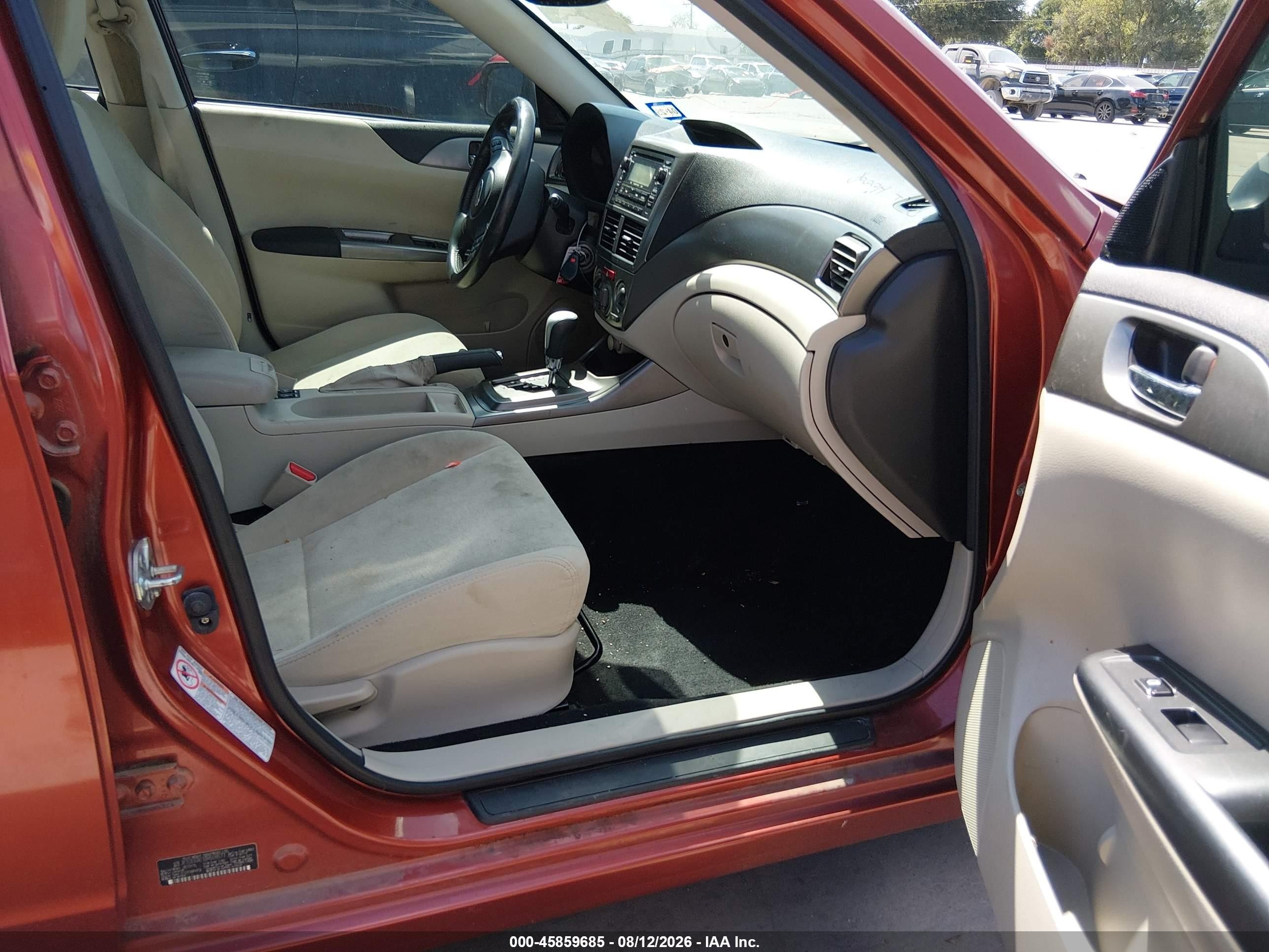 2011 Subaru Impreza 2.5i Premium Красный vin: JF1GE6B63BH509577