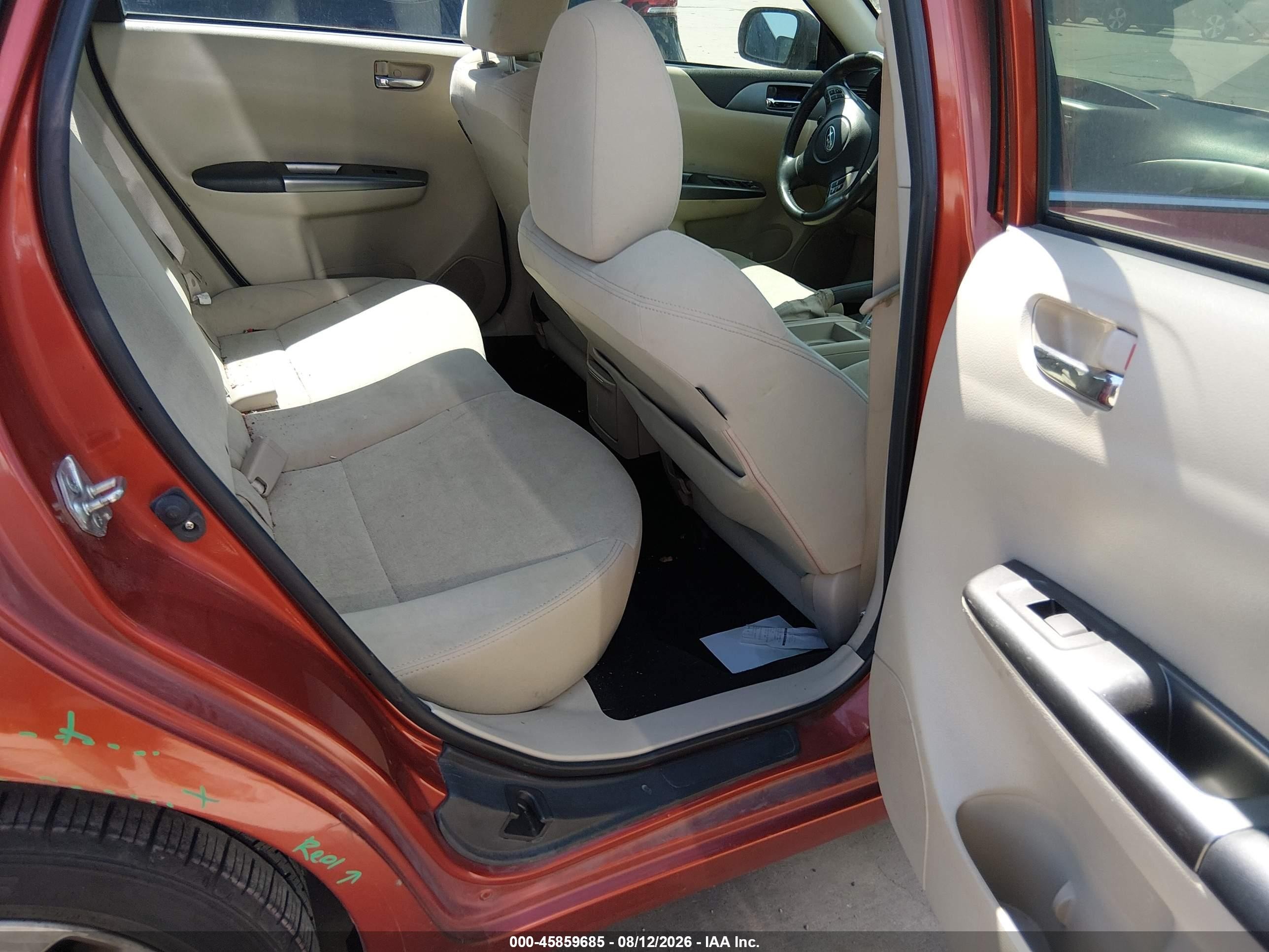2011 Subaru Impreza 2.5i Premium Красный vin: JF1GE6B63BH509577