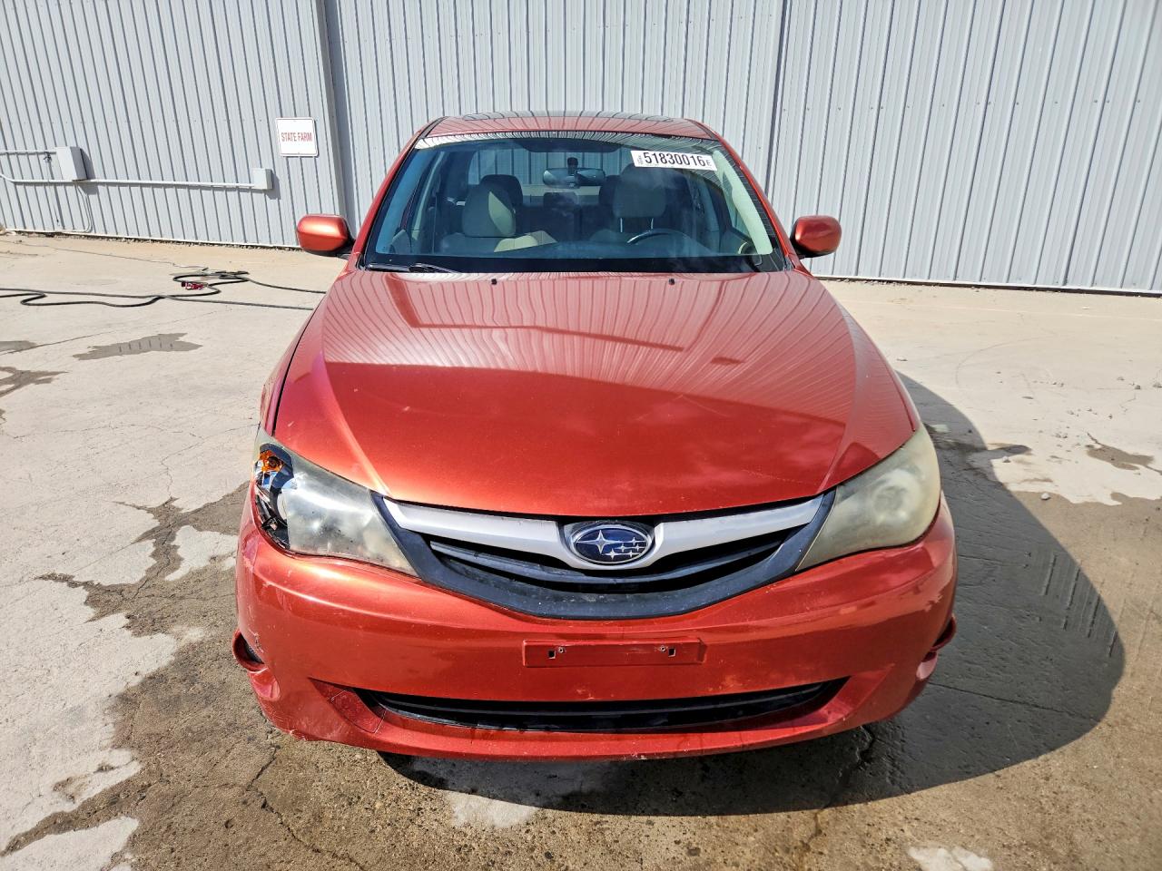 2010 Subaru Impreza 2.5i Premium Оранжевый vin: JF1GE6B64AH515516