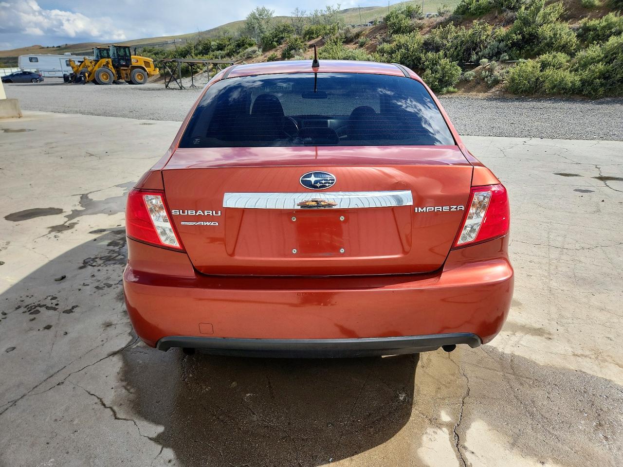 2010 Subaru Impreza 2.5i Premium Оранжевый vin: JF1GE6B64AH515516