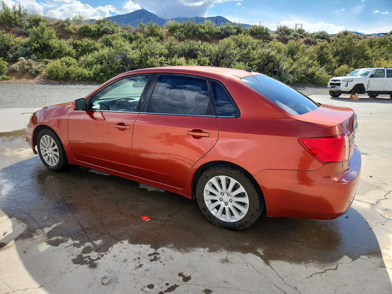 2010 Subaru Impreza 2.5i Premium Оранжевый vin: JF1GE6B64AH515516