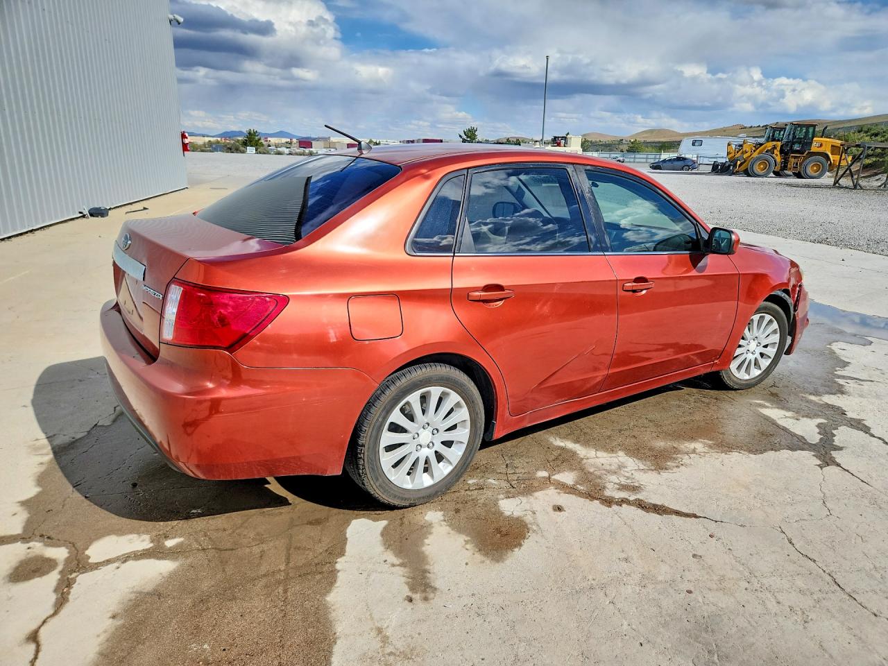 2010 Subaru Impreza 2.5i Premium Оранжевый vin: JF1GE6B64AH515516