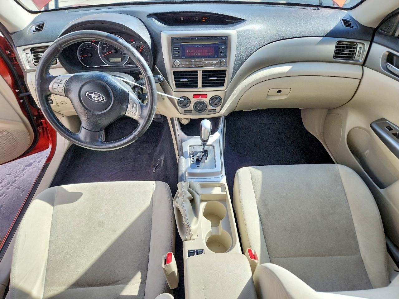 2010 Subaru Impreza 2.5i Premium Оранжевый vin: JF1GE6B64AH515516