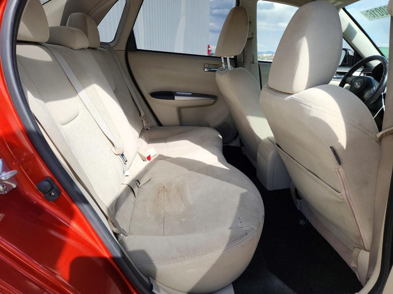 2010 Subaru Impreza 2.5i Premium Оранжевый vin: JF1GE6B64AH515516