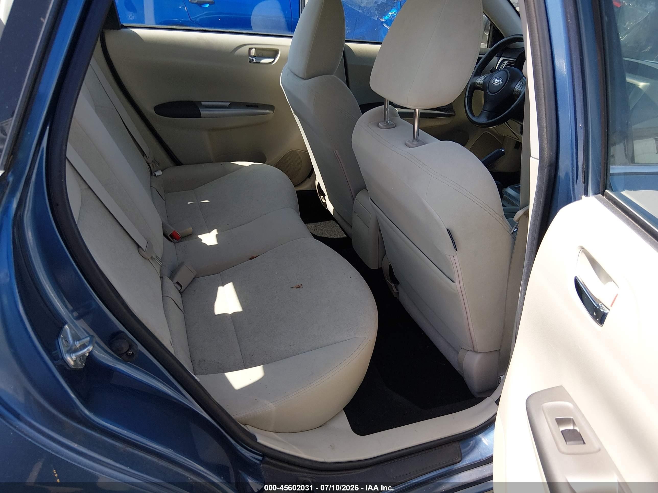 2010 Subaru Impreza 2.5i Premium Синий vin: JF1GE6B65AH515928