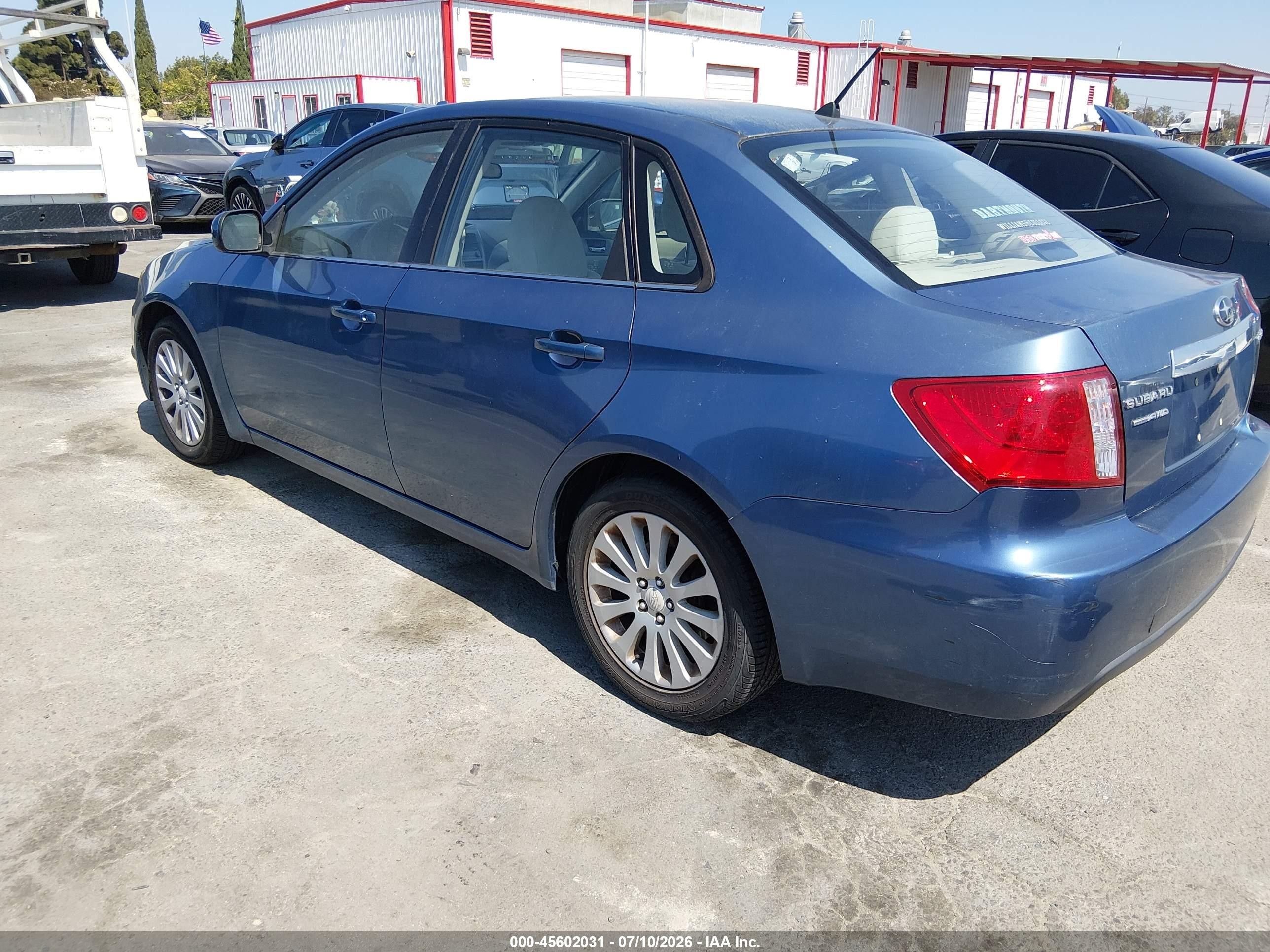 2010 Subaru Impreza 2.5i Premium Синий vin: JF1GE6B65AH515928