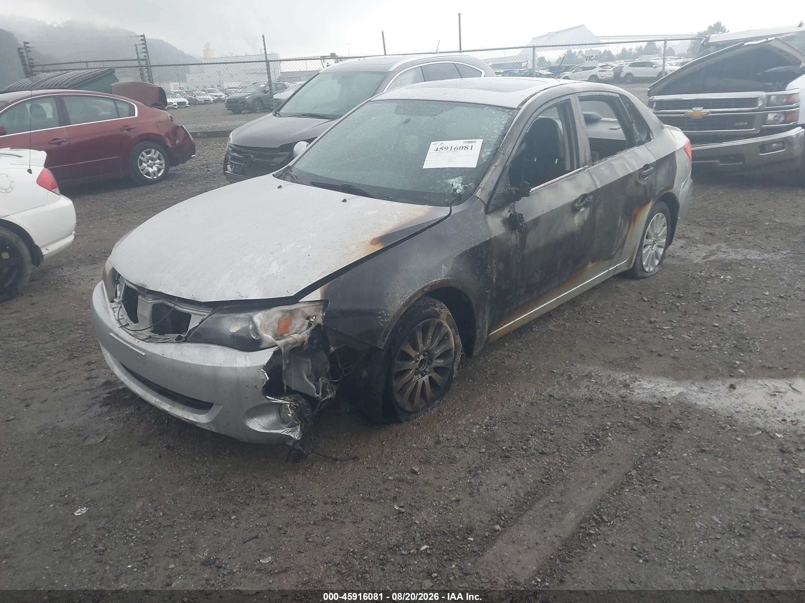 2011 Subaru Impreza 2.5i Premium Серебряный vin: JF1GE6B66BH503014