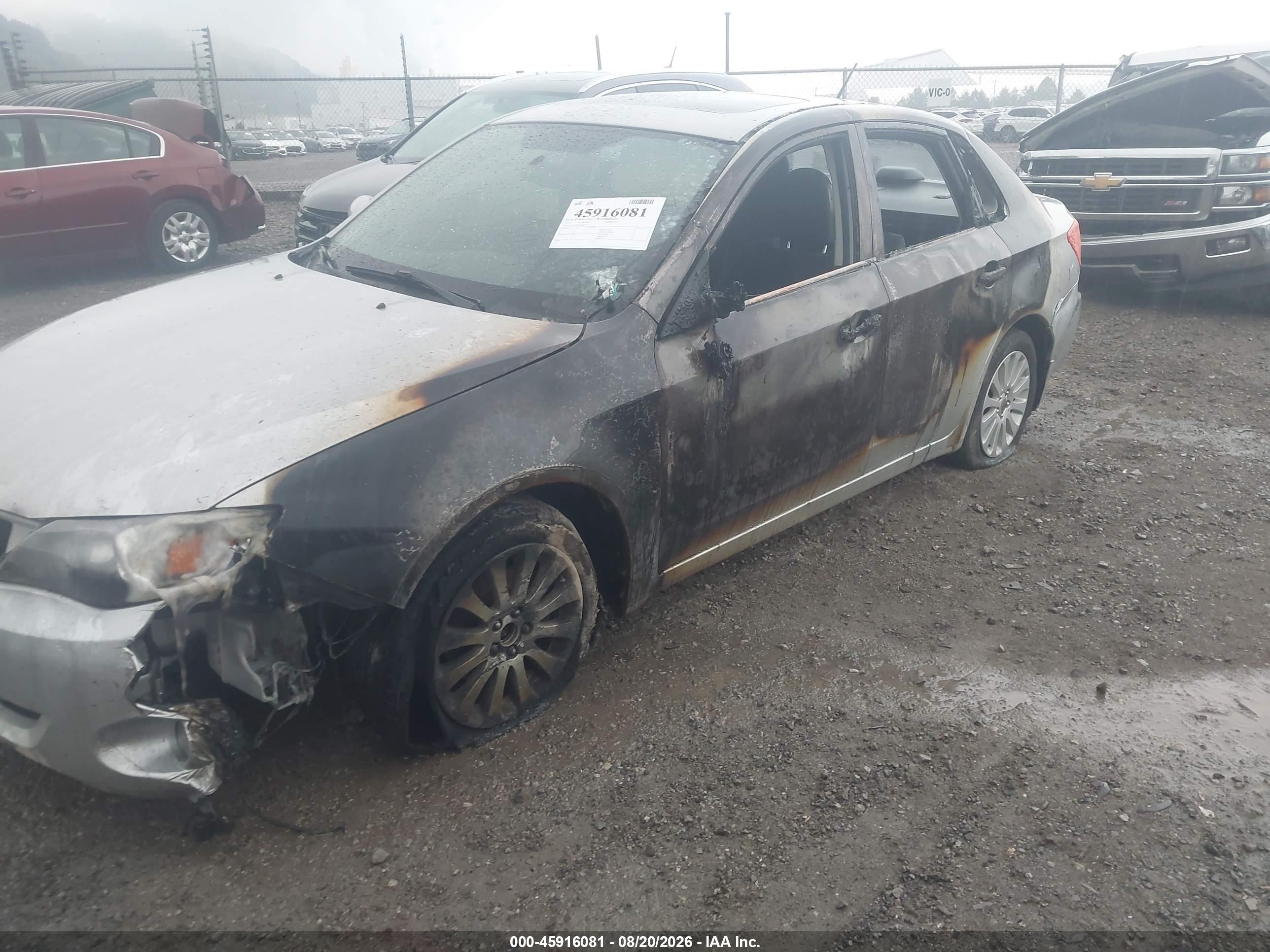 2011 Subaru Impreza 2.5i Premium Серебряный vin: JF1GE6B66BH503014