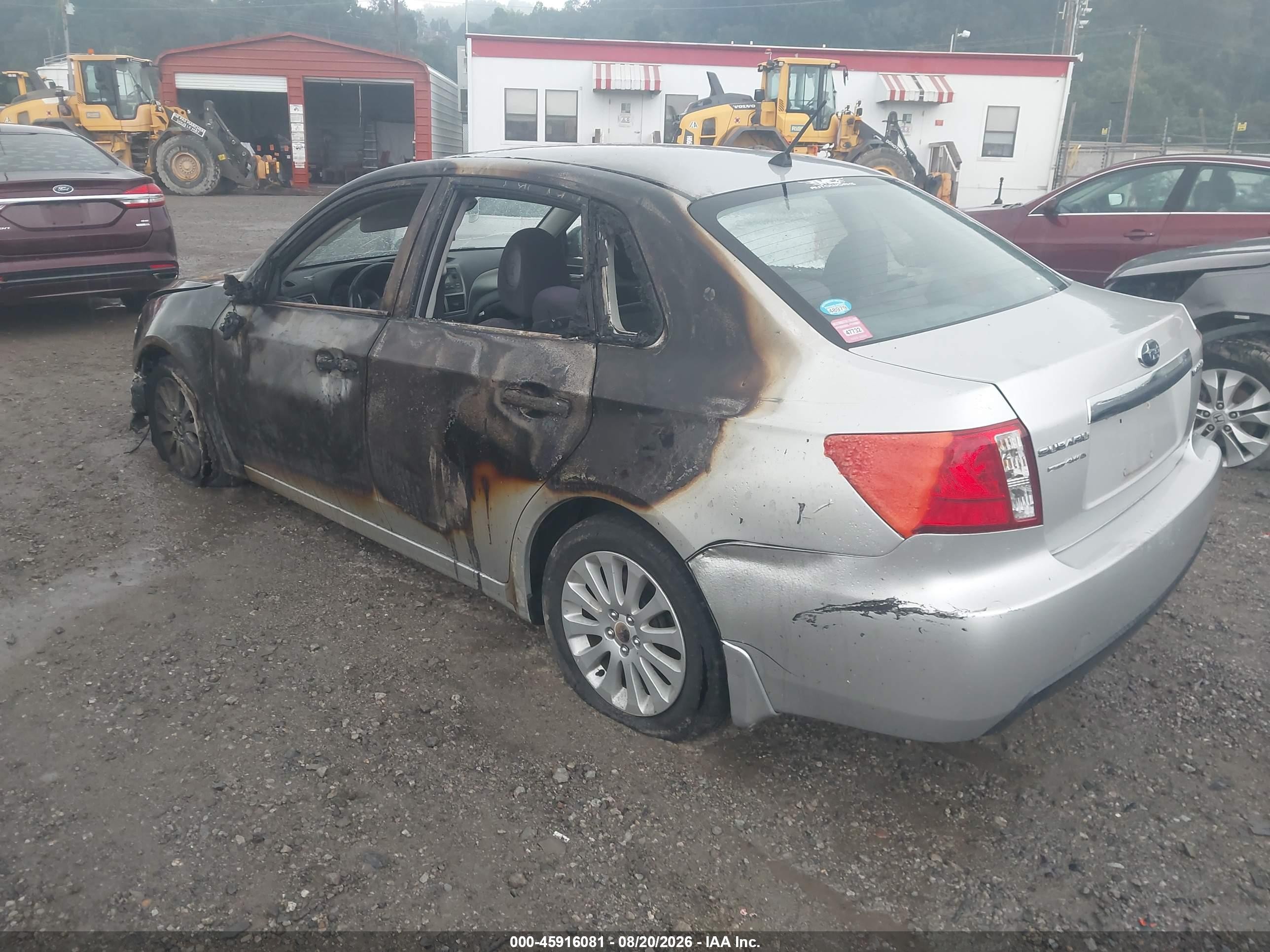 2011 Subaru Impreza 2.5i Premium Серебряный vin: JF1GE6B66BH503014
