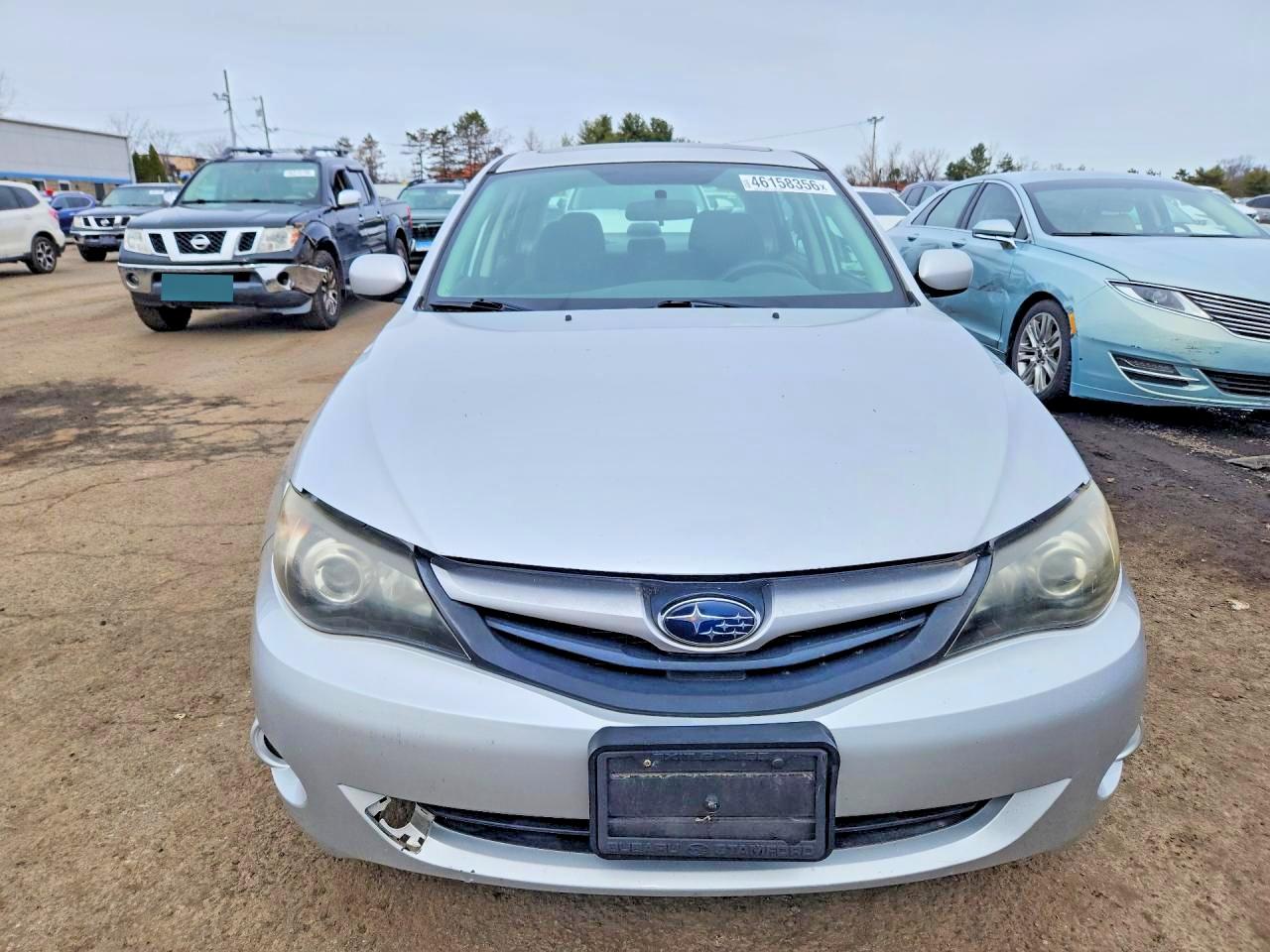 2011 Subaru Impreza 2.5i Premium Silver vin: JF1GE6B66BH510965