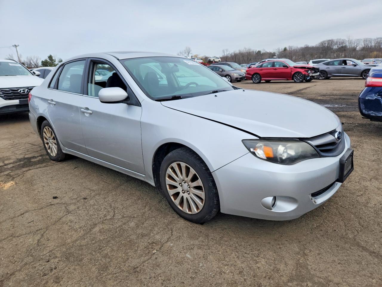 2011 Subaru Impreza 2.5i Premium Silver vin: JF1GE6B66BH510965