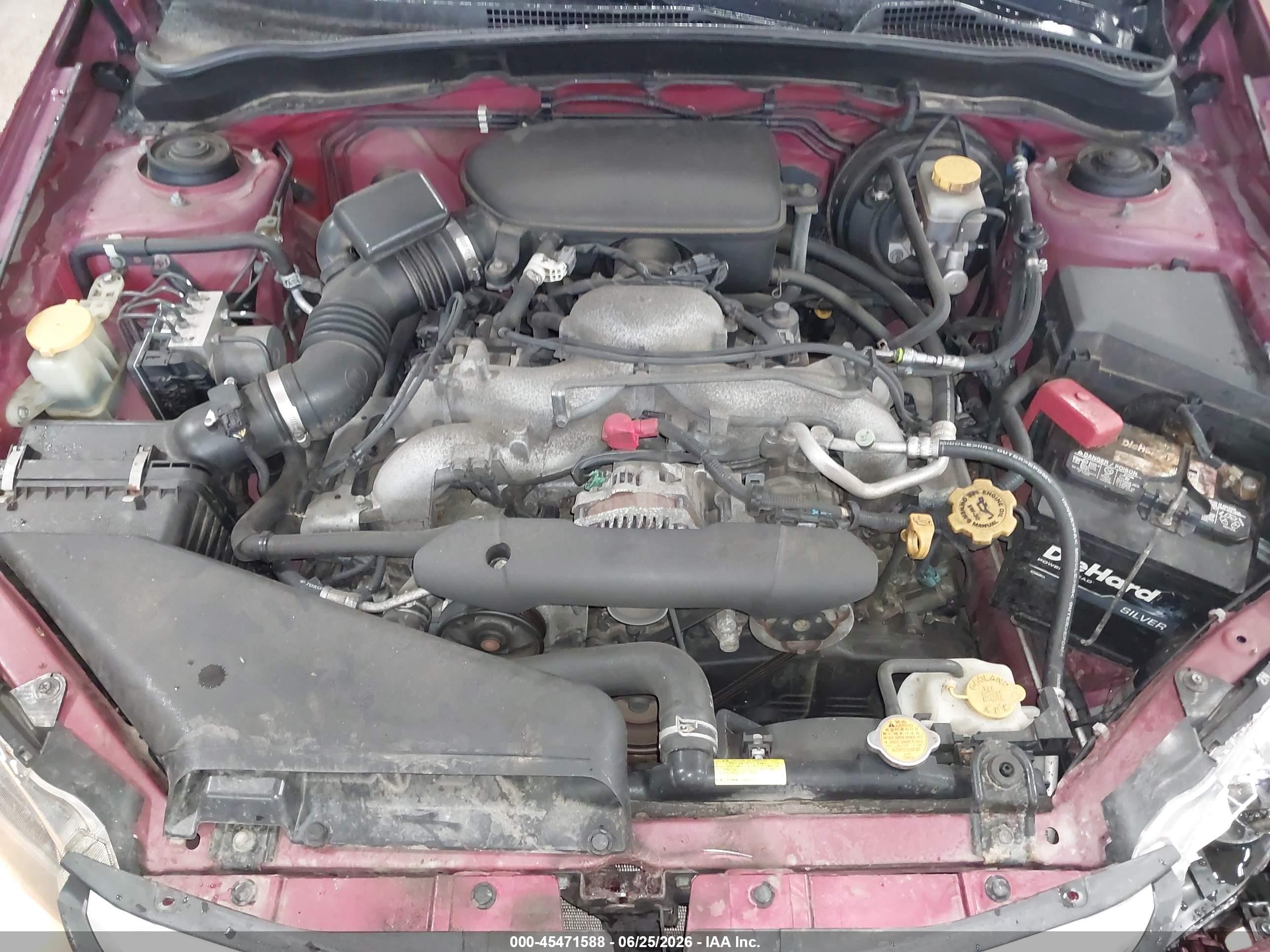2011 Subaru Impreza 2.5i Premium Red vin: JF1GE6B66BH516040
