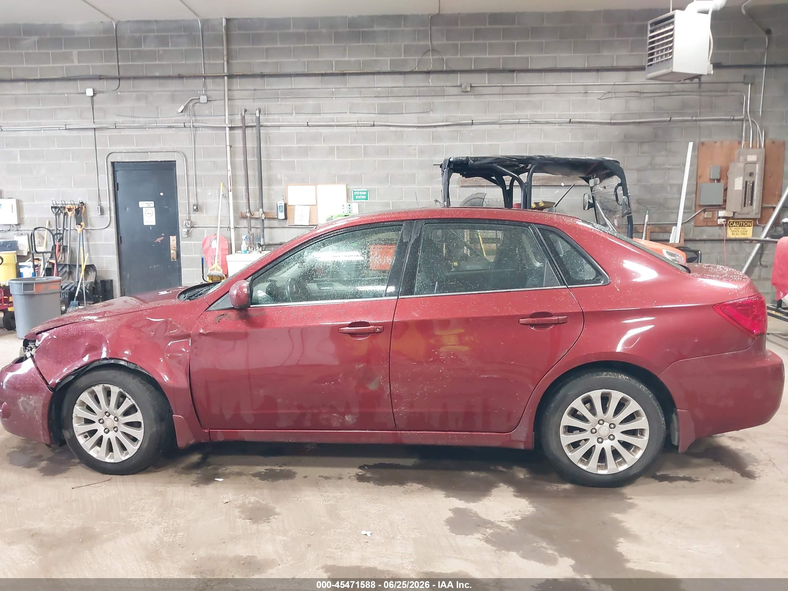 2011 Subaru Impreza 2.5i Premium Red vin: JF1GE6B66BH516040