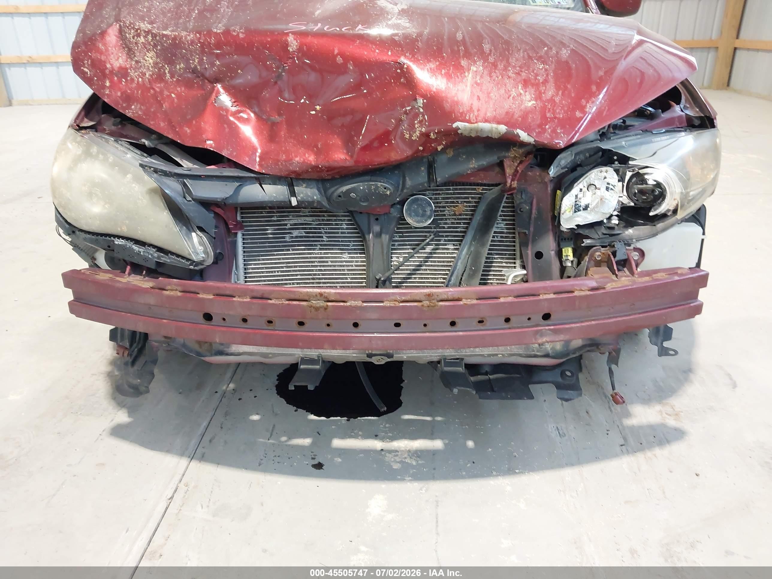 2011 Subaru Impreza 2.5i Premium Maroon vin: JF1GE6B66BH520332