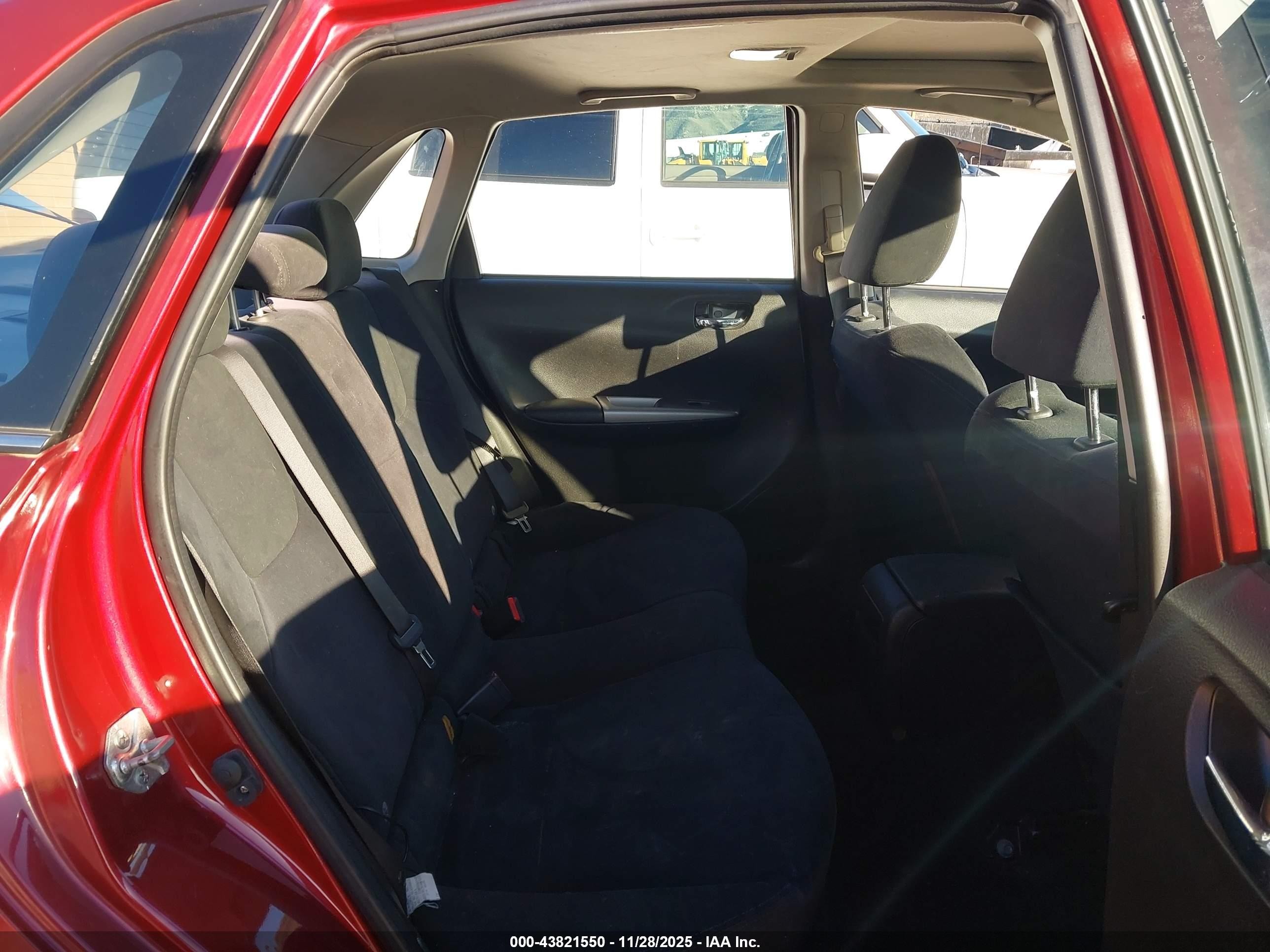 2010 Subaru Impreza 2.5i Premium Red vin: JF1GE6B67AH503506
