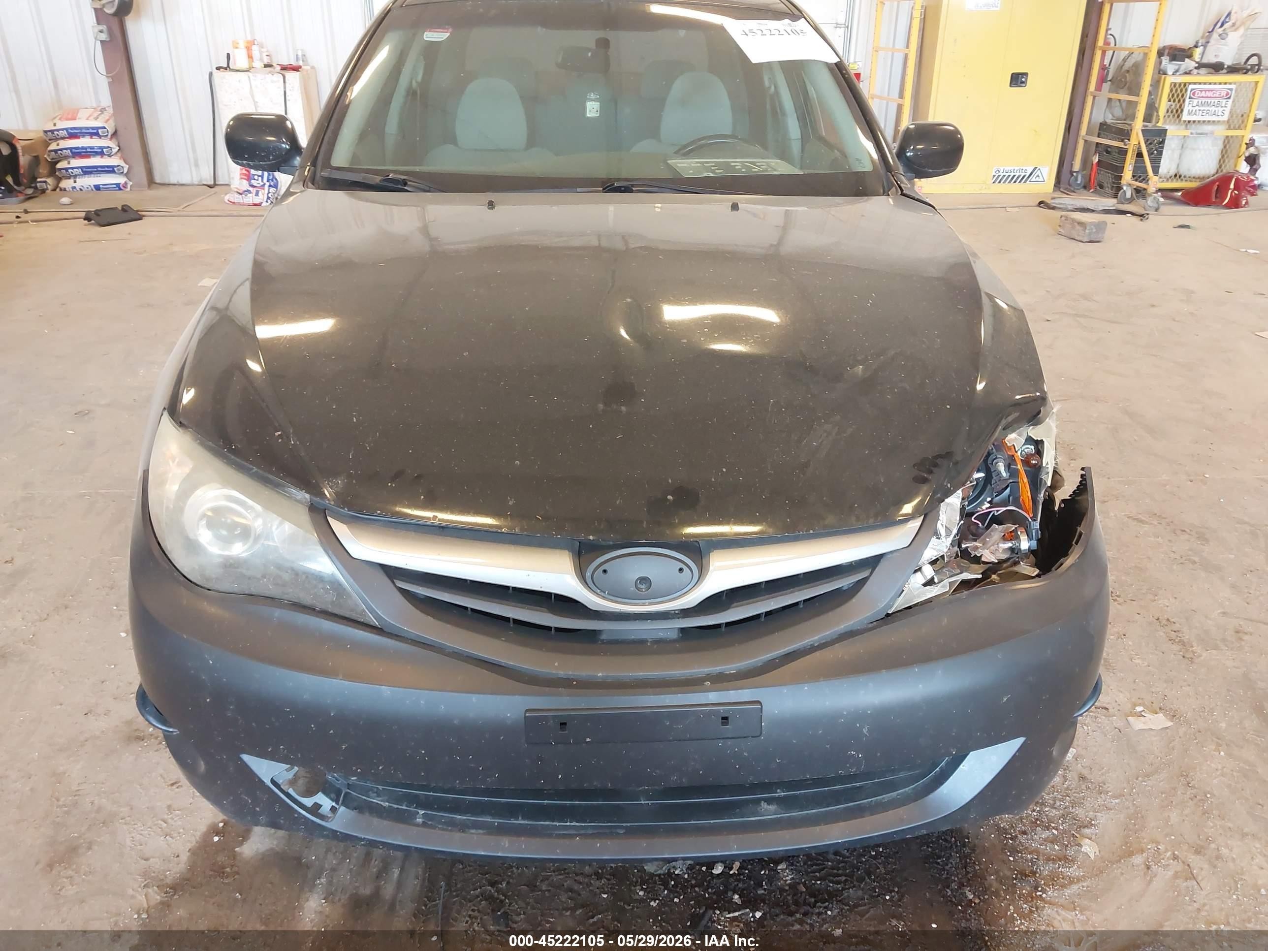 2010 Subaru Impreza 2.5i Premium Black vin: JF1GE6B67AH512013