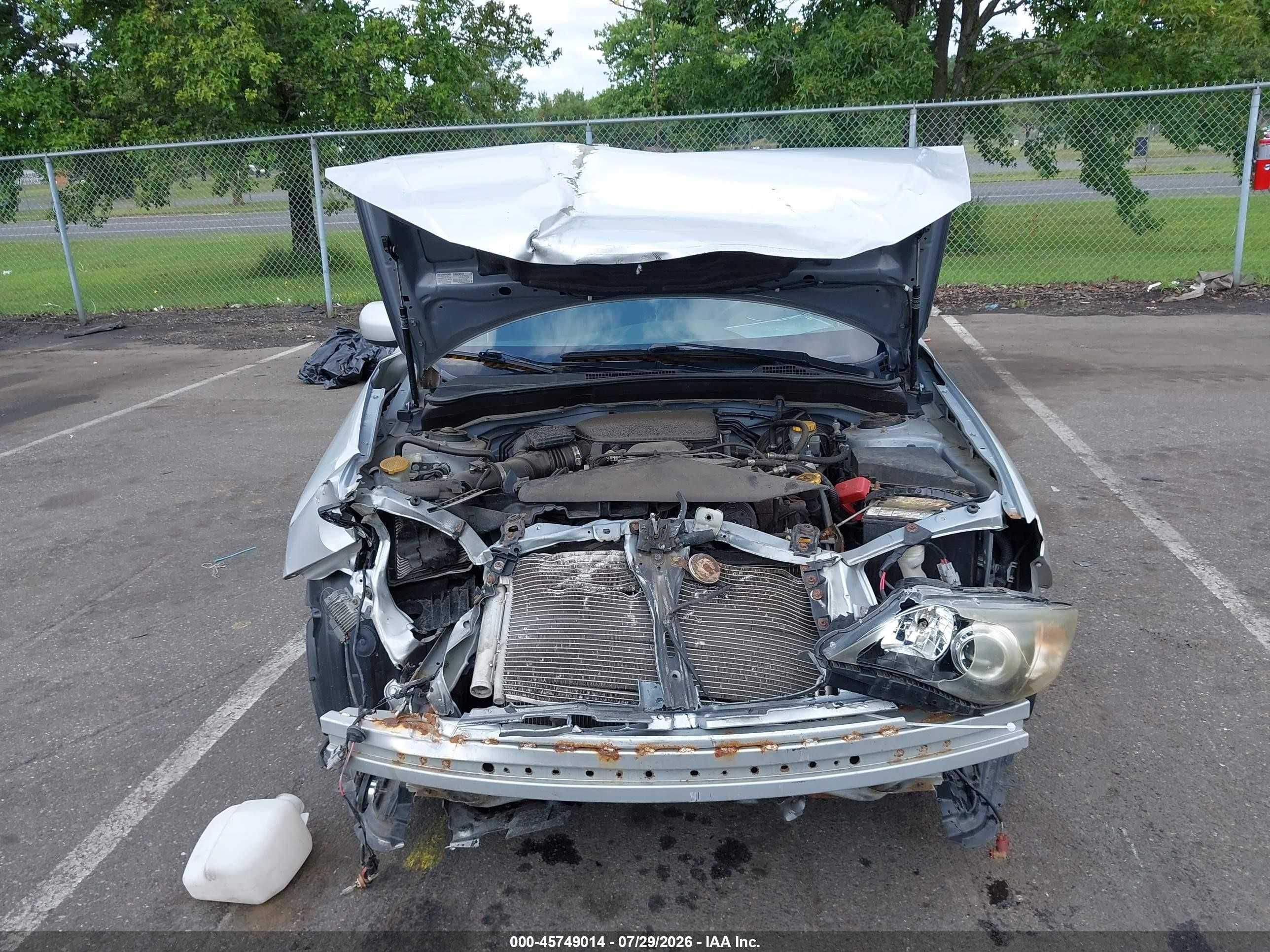 2011 Subaru Impreza 2.5i Premium Silver vin: JF1GE6B67BH519674