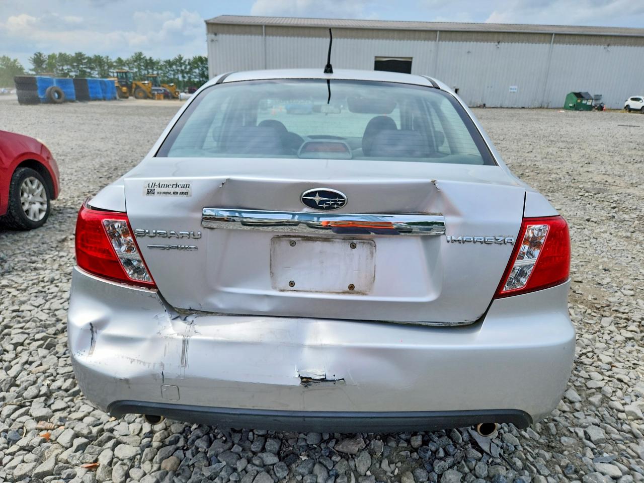 2010 Subaru Impreza 2.5i Premium Silver vin: JF1GE6B68AH501991