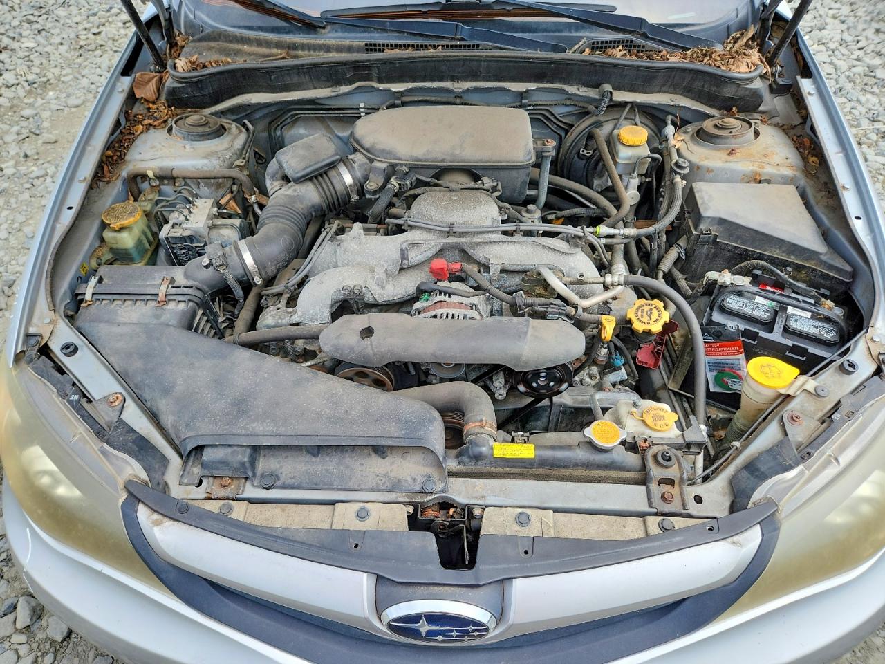 2010 Subaru Impreza 2.5i Premium Silver vin: JF1GE6B68AH501991