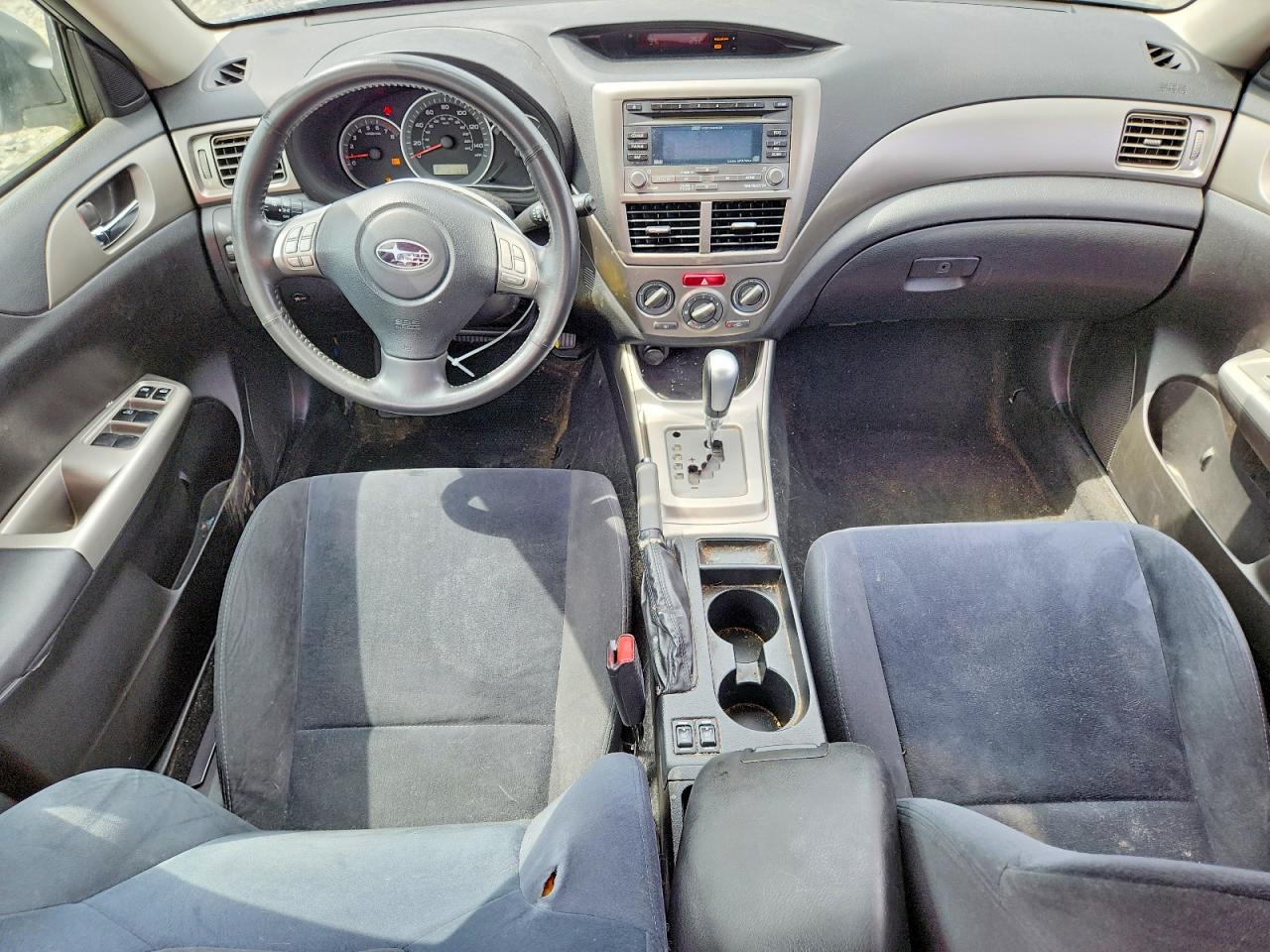 2010 Subaru Impreza 2.5i Premium Silver vin: JF1GE6B68AH501991