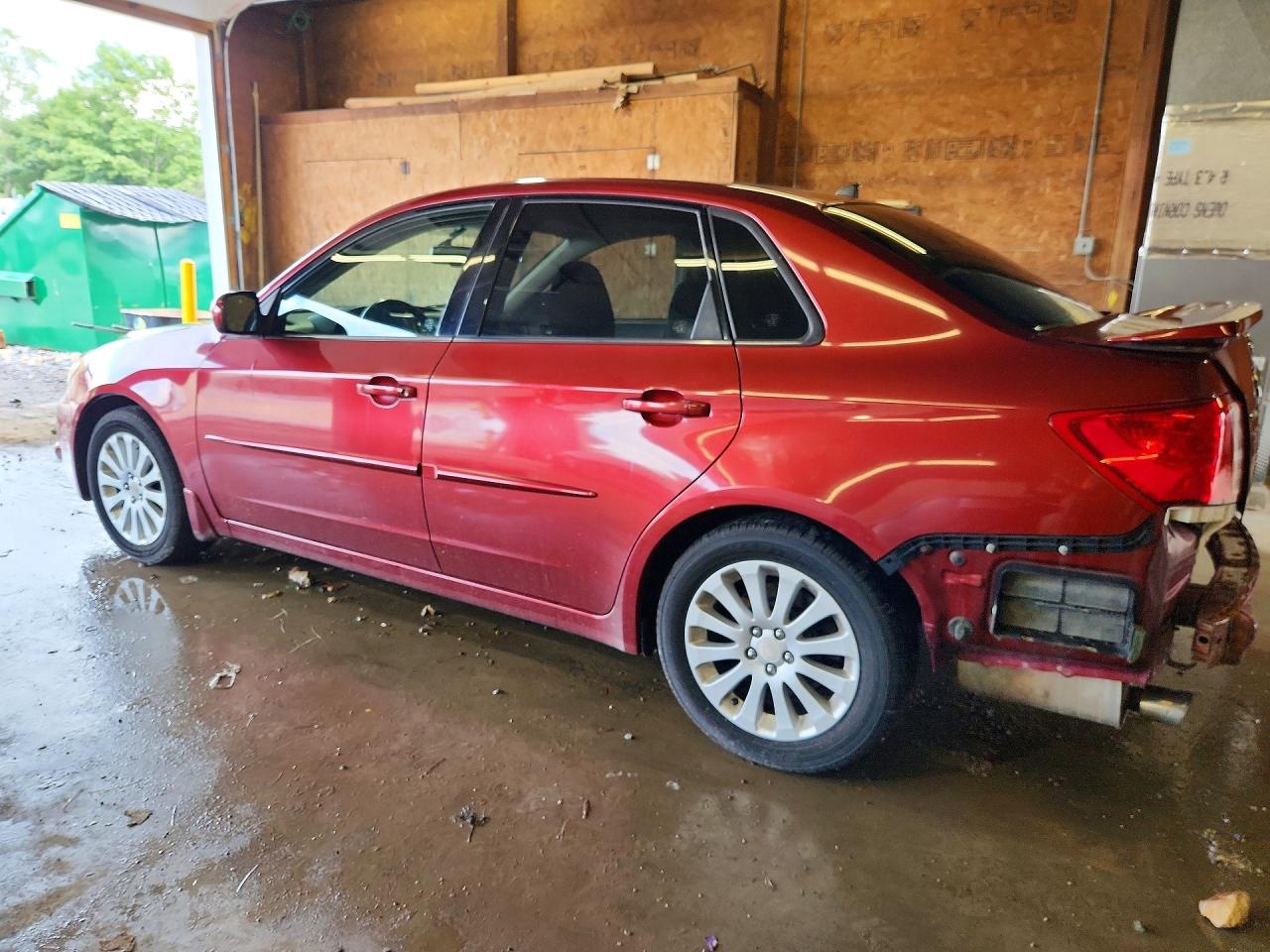 2010 Subaru Impreza 2.5i Premium Red vin: JF1GE6B68AH503417
