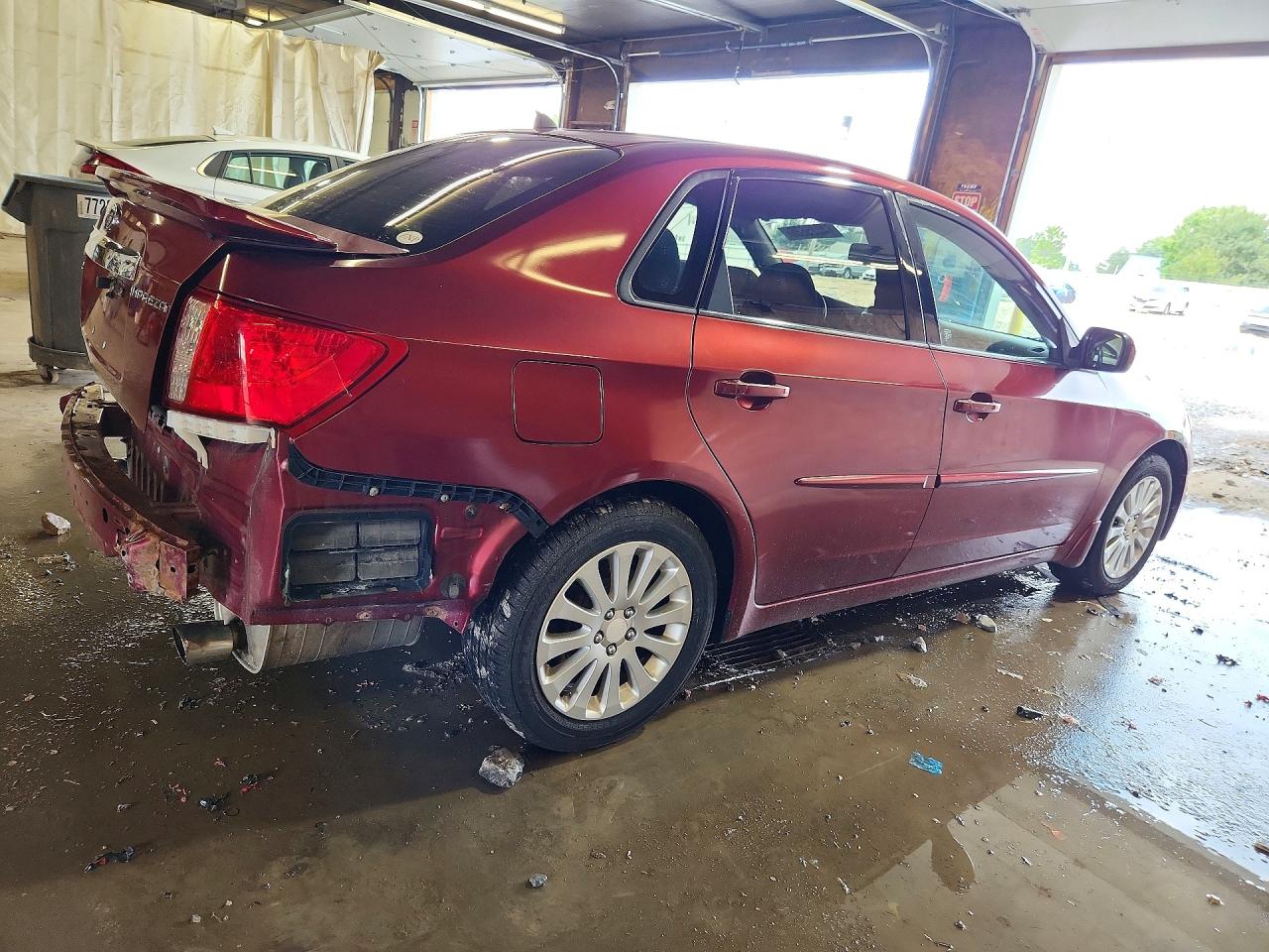 2010 Subaru Impreza 2.5i Premium Red vin: JF1GE6B68AH503417