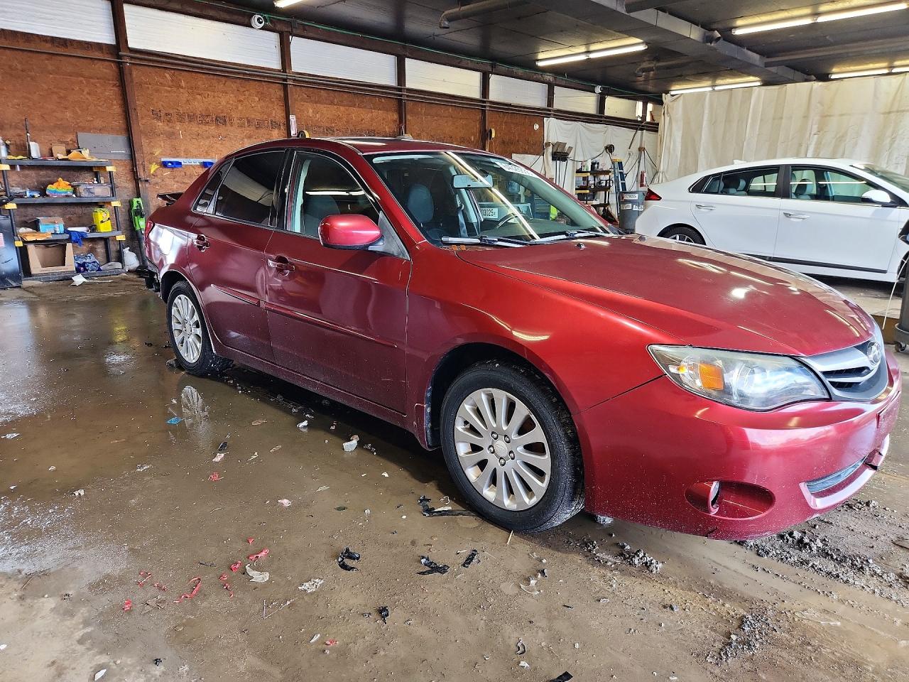2010 Subaru Impreza 2.5i Premium Red vin: JF1GE6B68AH503417