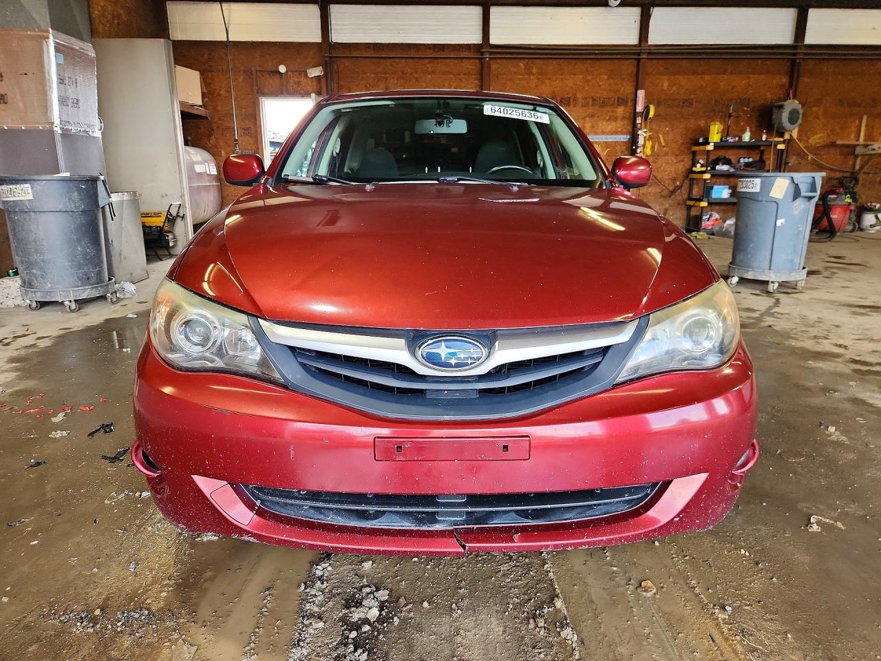 2010 Subaru Impreza 2.5i Premium Red vin: JF1GE6B68AH503417