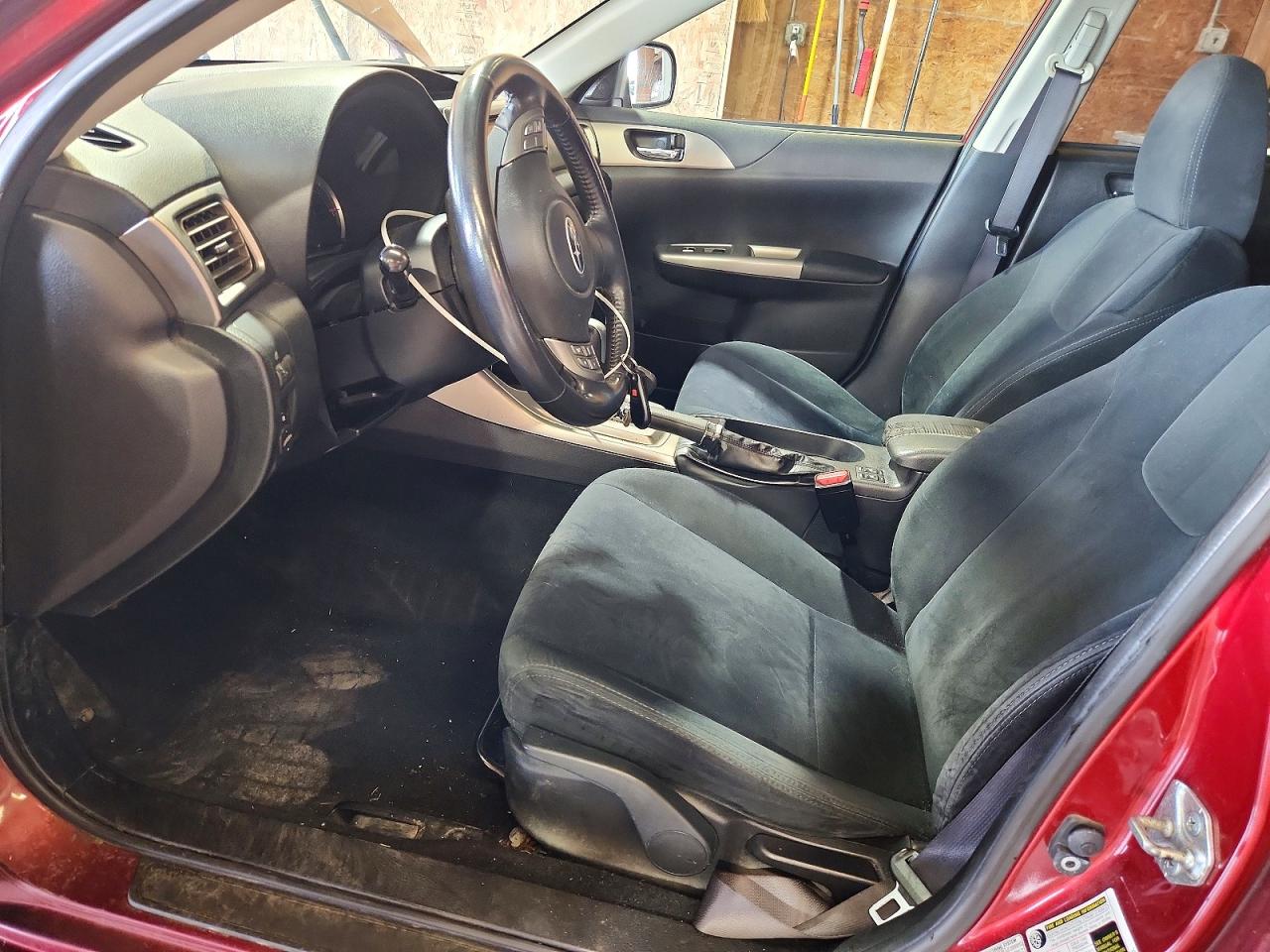 2010 Subaru Impreza 2.5i Premium Red vin: JF1GE6B68AH503417