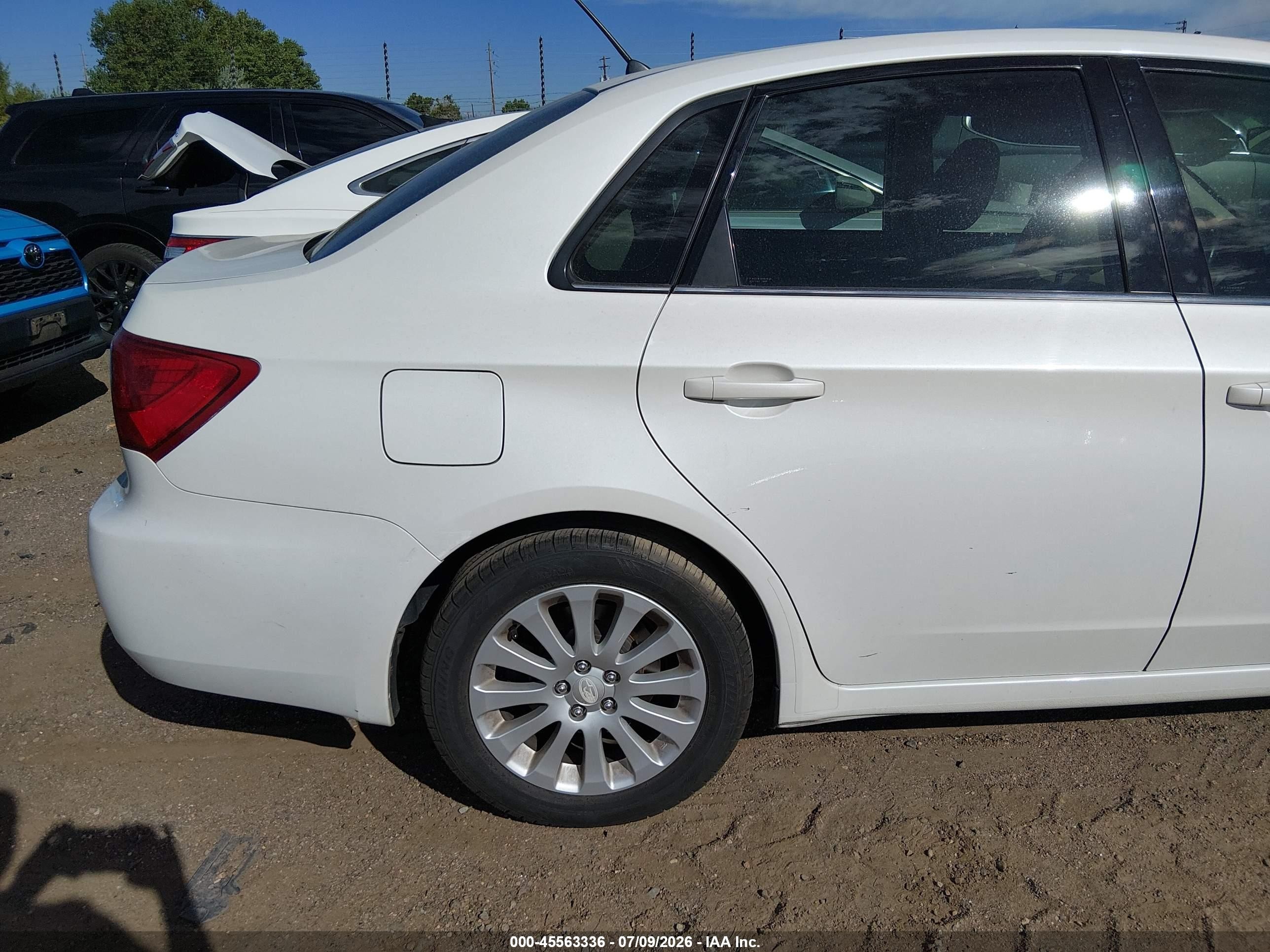 2010 Subaru Impreza 2.5i Premium White vin: JF1GE6B68AH510657