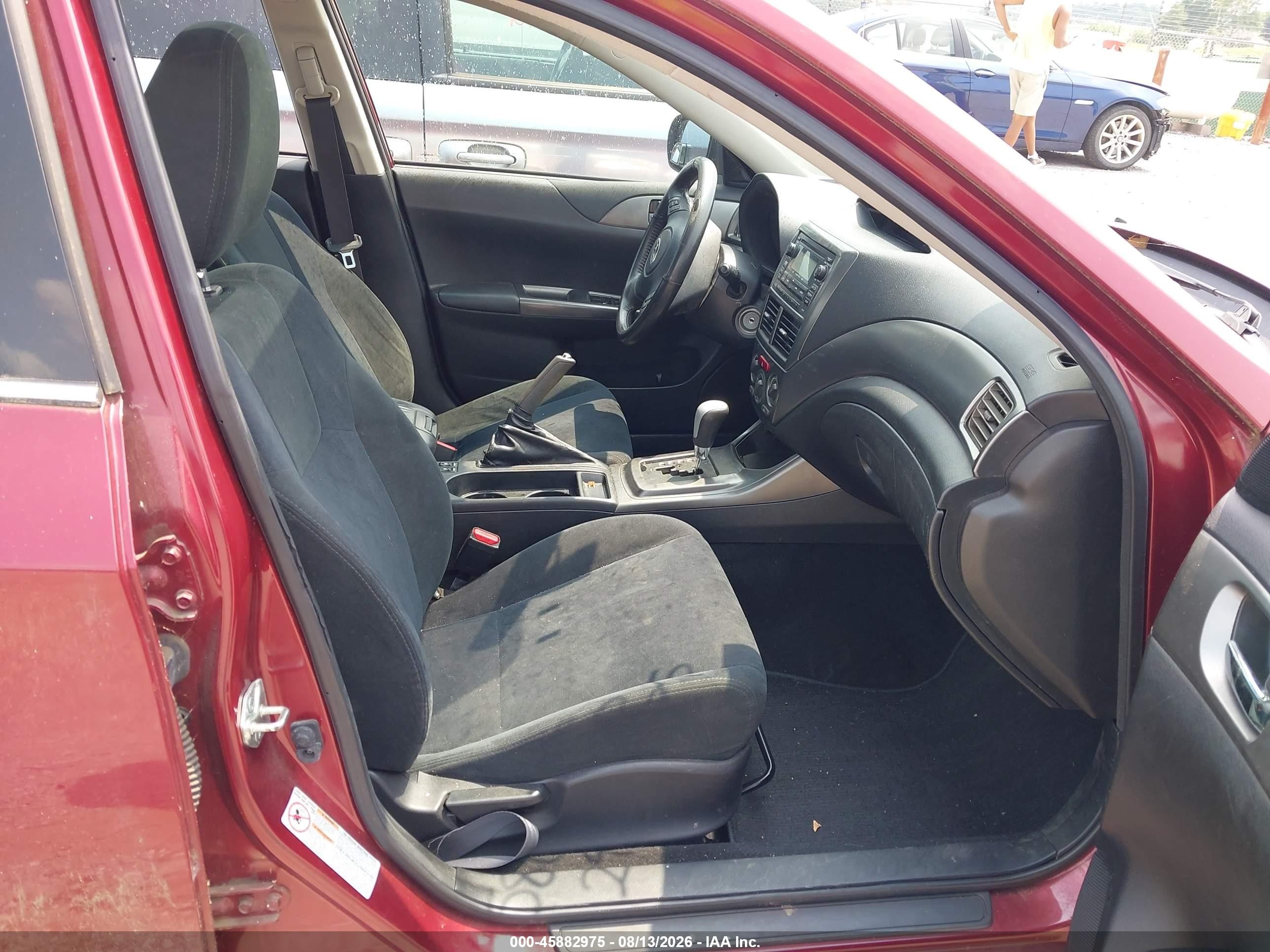 2011 Subaru Impreza 2.5i Premium Red vin: JF1GE6B68BH509140
