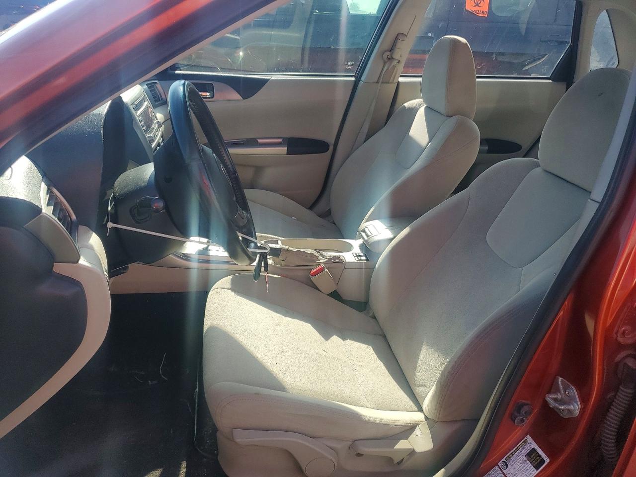 2010 Subaru Impreza 2.5i Premium Red vin: JF1GE6B69AH501028