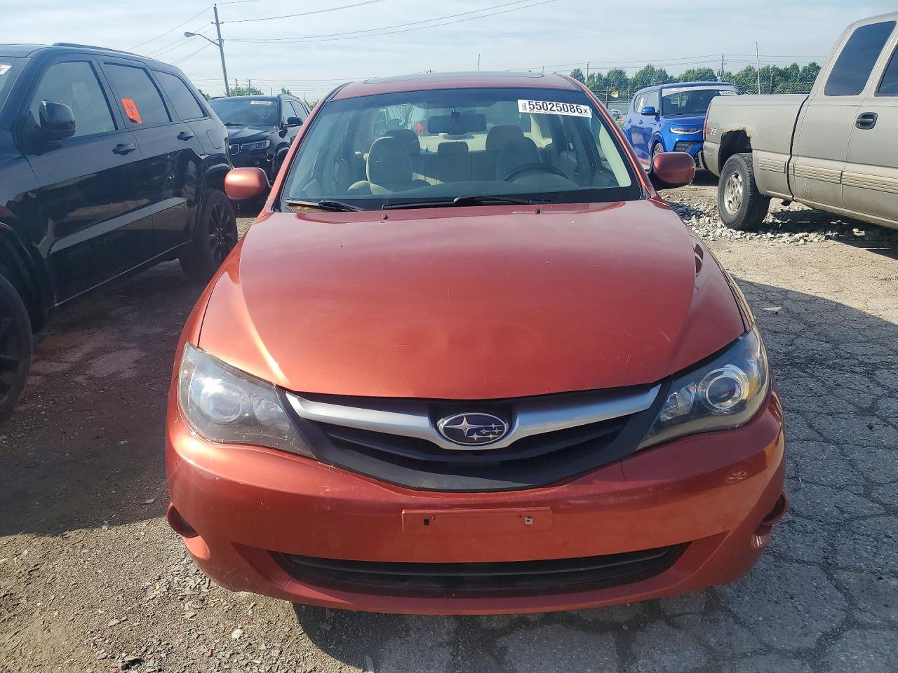 2010 Subaru Impreza 2.5i Premium Red vin: JF1GE6B69AH501028