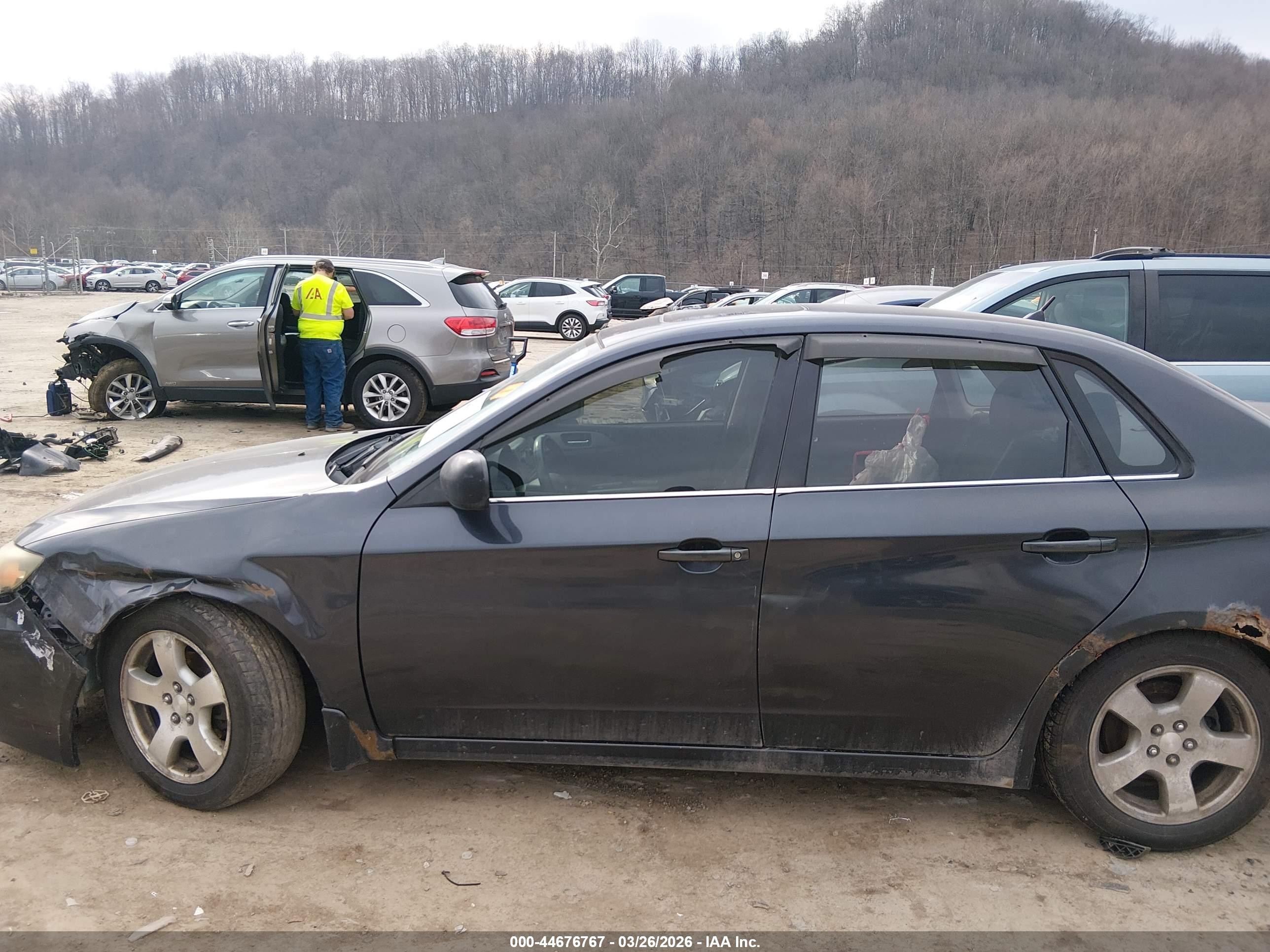 2011 Subaru Impreza 2.5i Premium Gray vin: JF1GE6B69BH501497