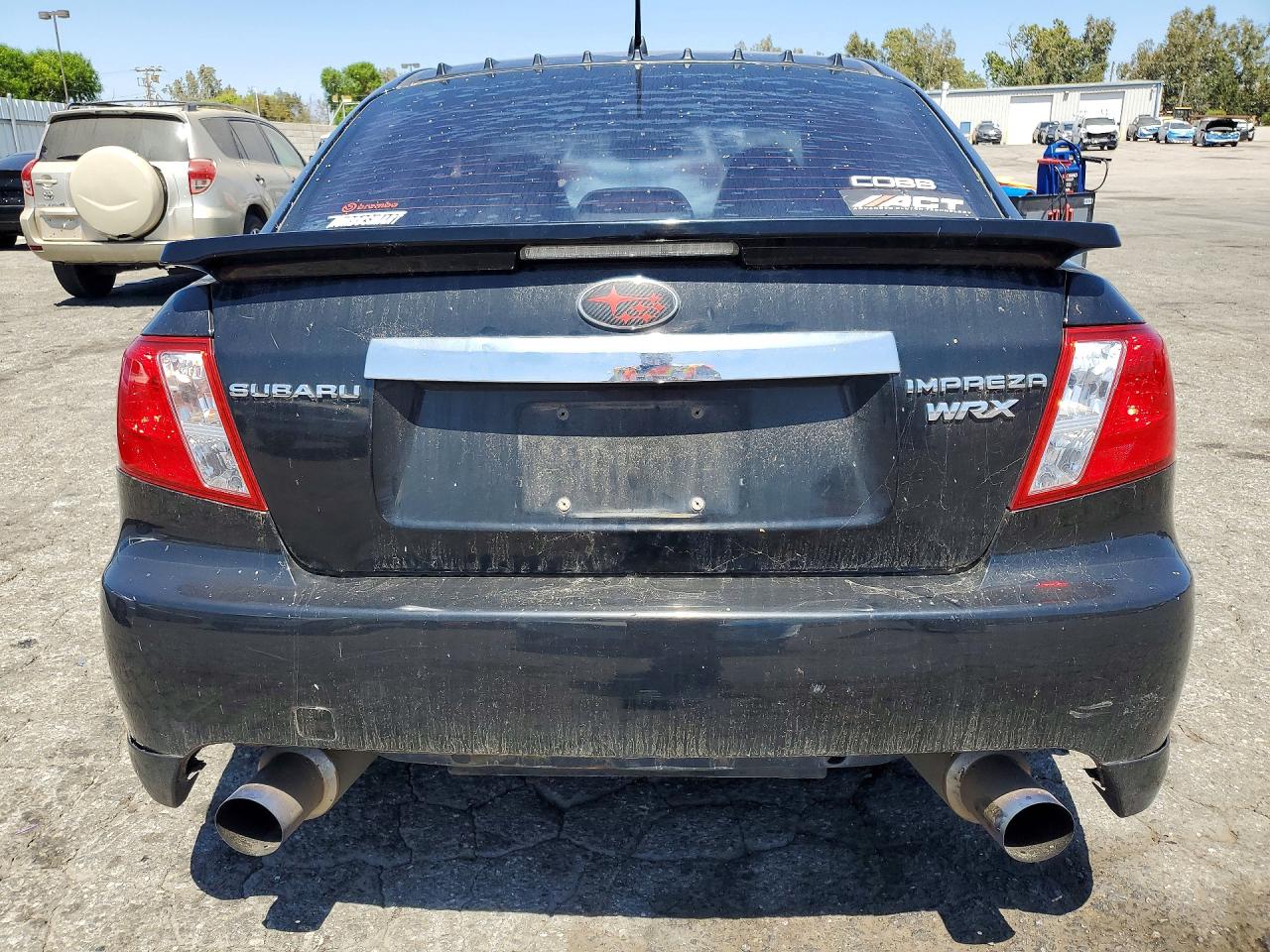 2008 Subaru Impreza Wrx Black vin: JF1GE74628G508793