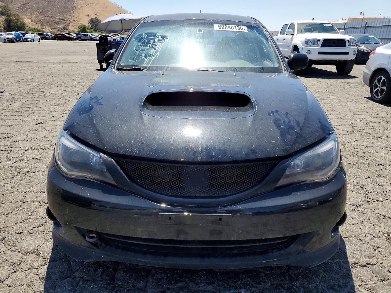 2008 Subaru Impreza Wrx Black vin: JF1GE74628G508793