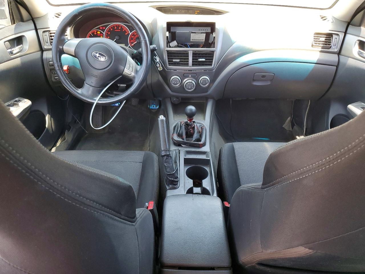 2008 Subaru Impreza Wrx Black vin: JF1GE74628G508793