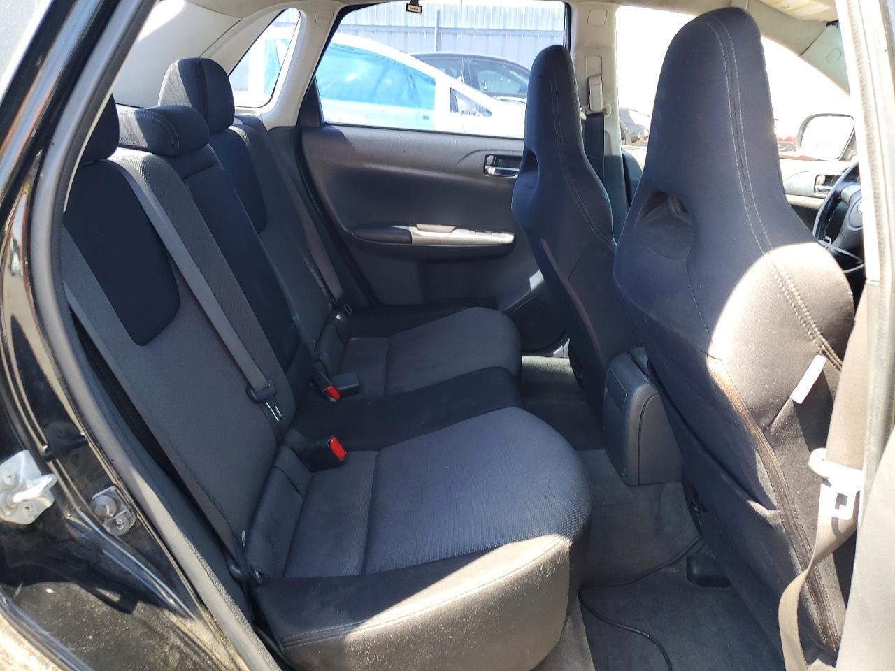 2008 Subaru Impreza Wrx Black vin: JF1GE74628G508793