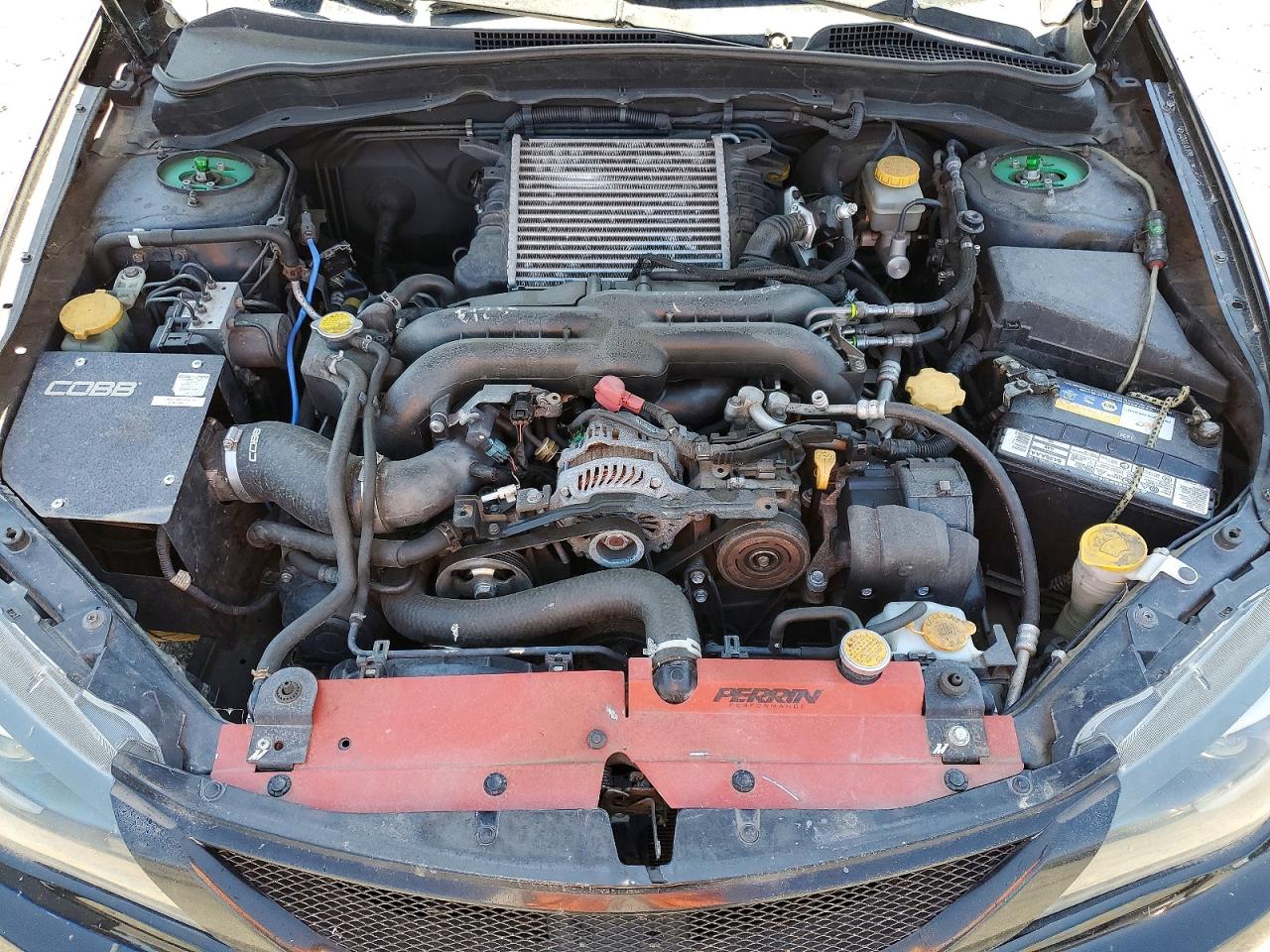 2008 Subaru Impreza Wrx Black vin: JF1GE74628G508793