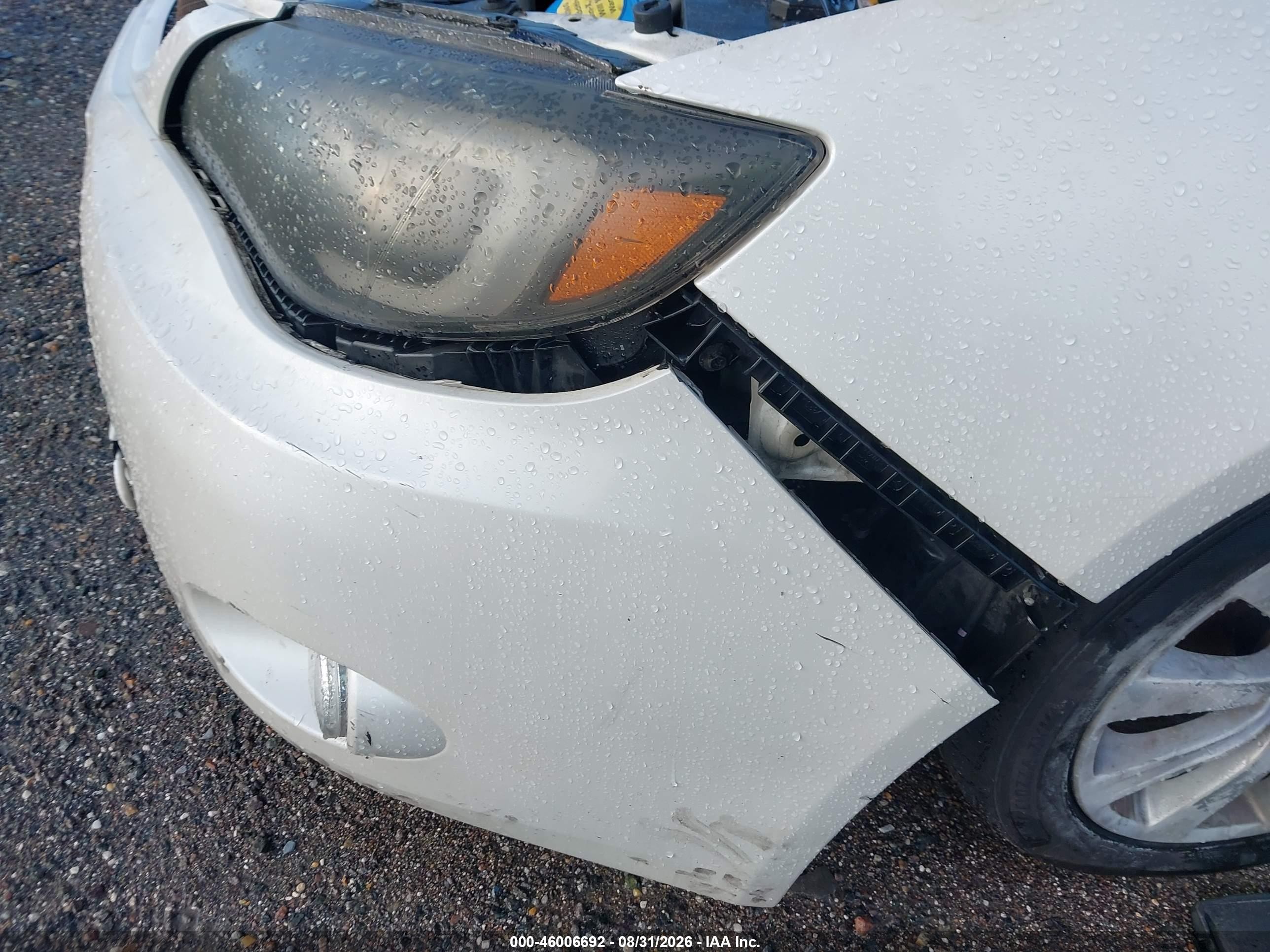 2008 Subaru Impreza Wrx White vin: JF1GE74628G509880