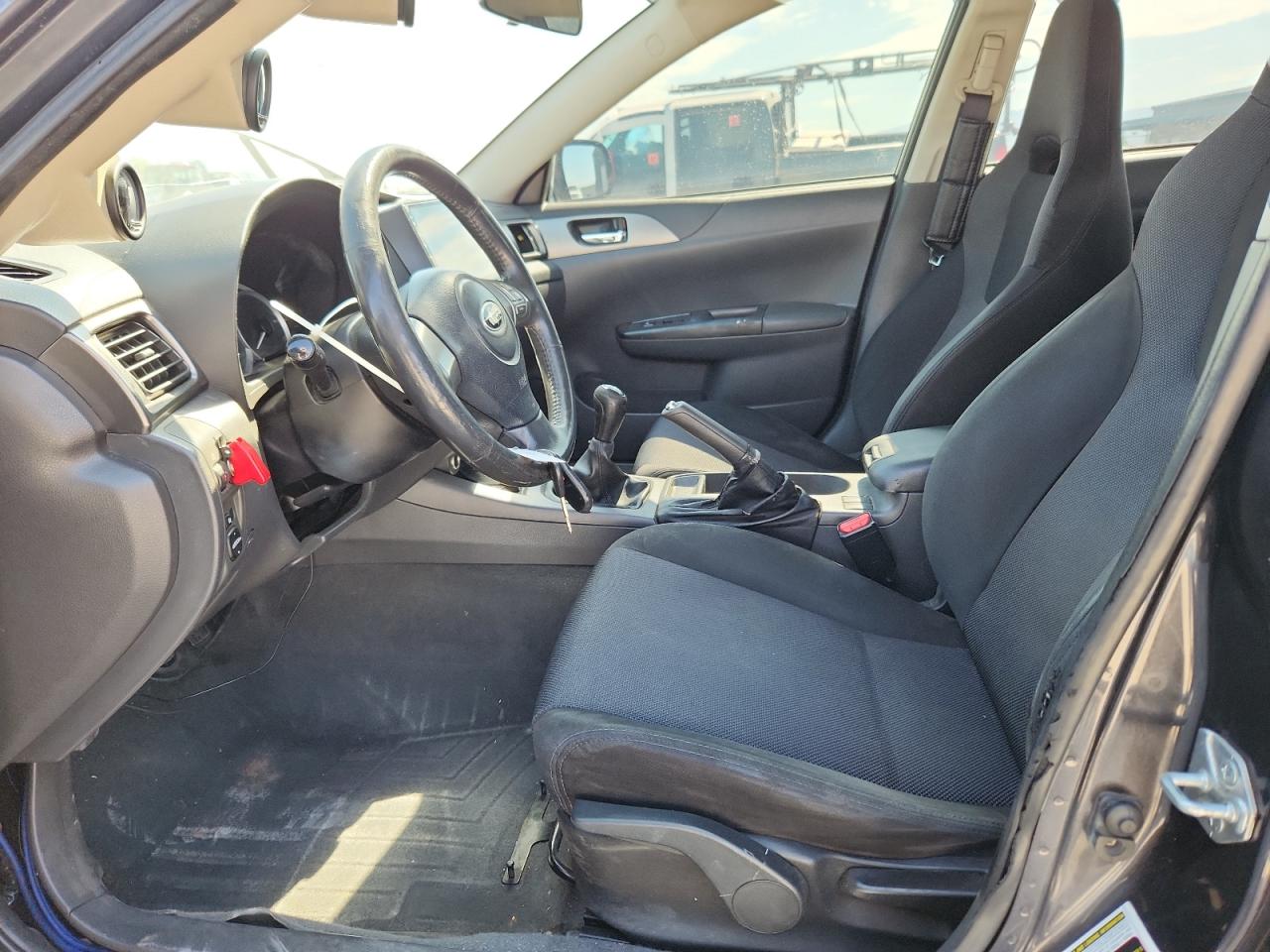 2008 Subaru Impreza Wrx Черный vin: JF1GE74628G513945